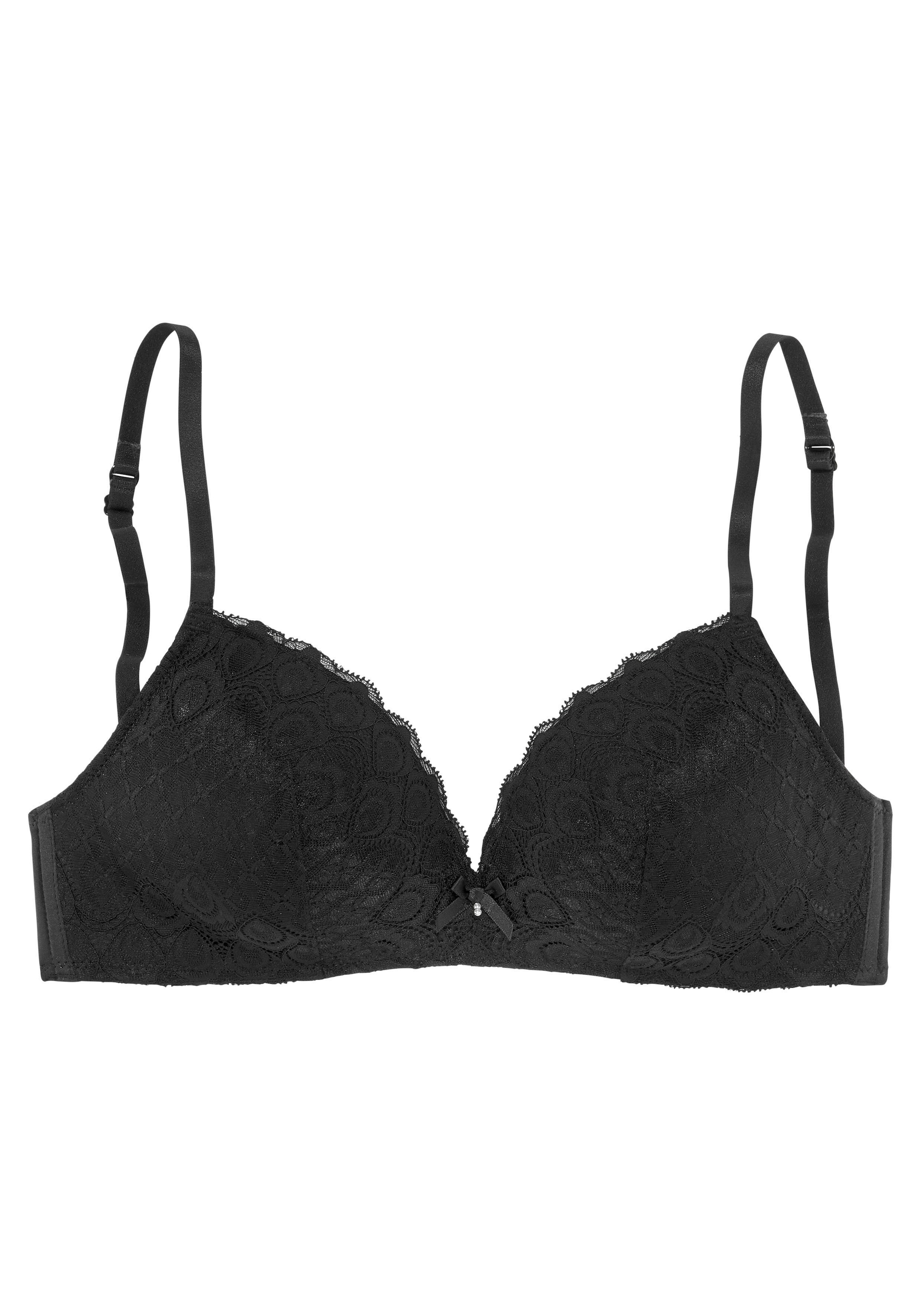 Nuance Bralette-BH, ohne Bügel mit Spitze, Dessous