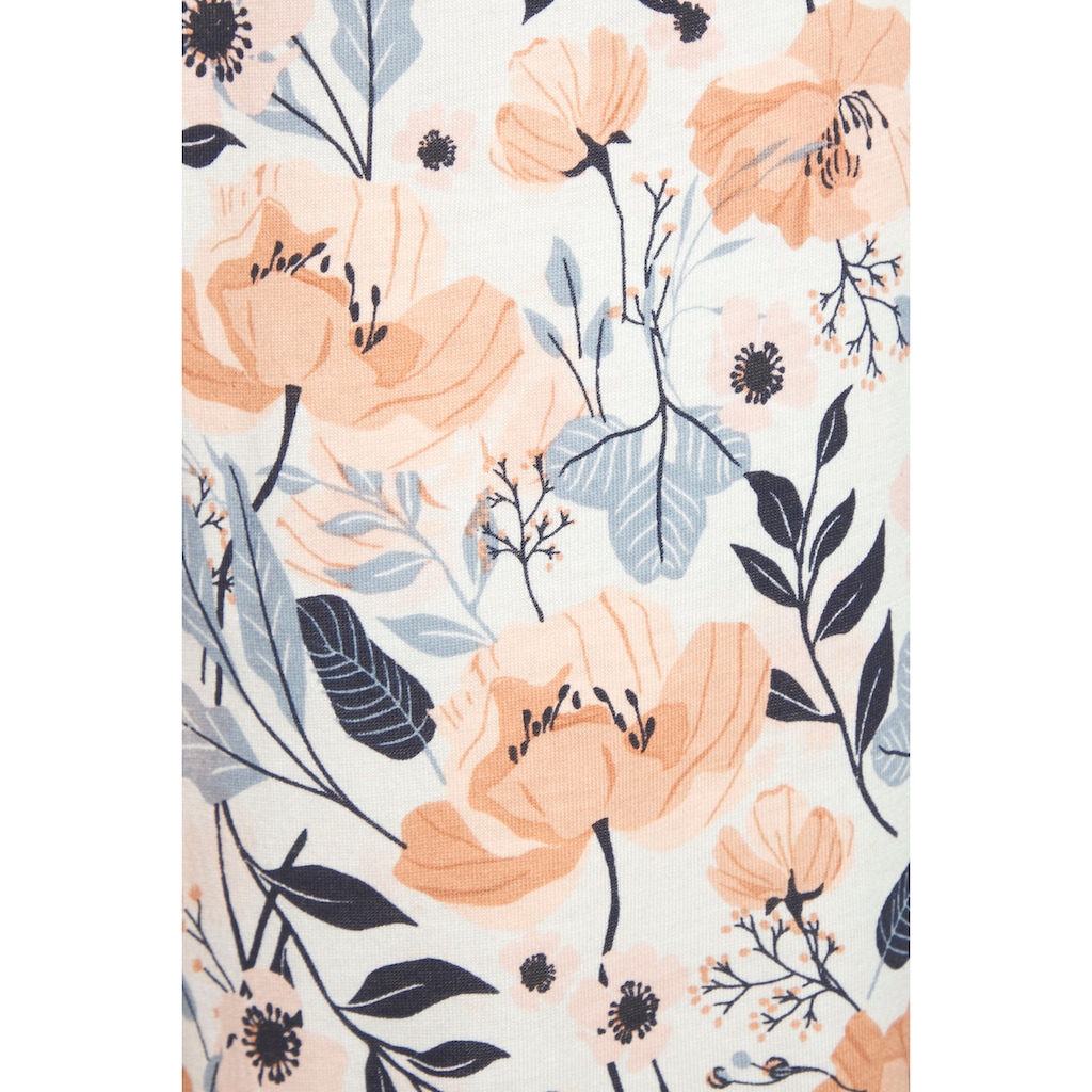 Vivance Dreams Pyjamahose, mit schönem Allover-Druck