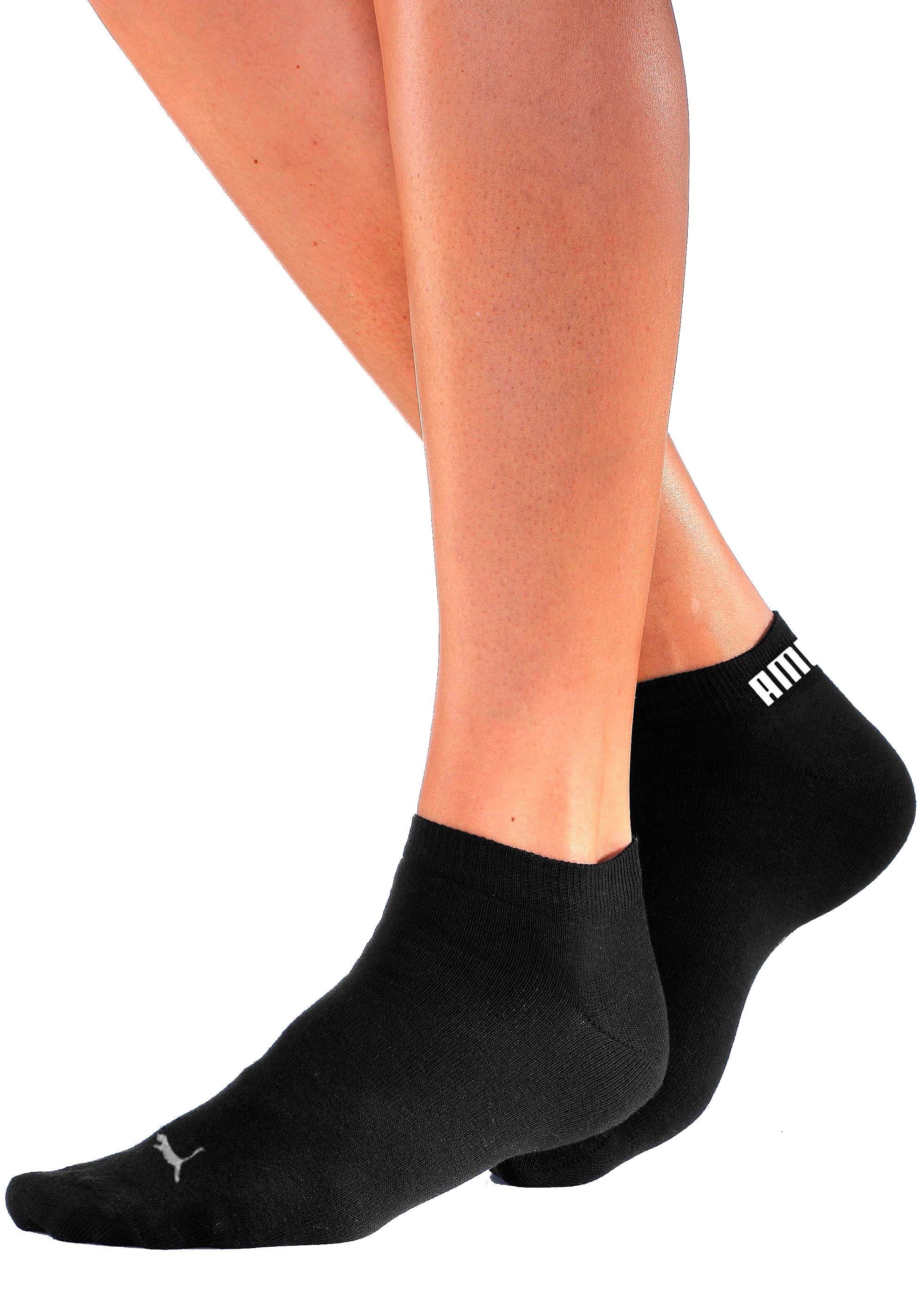 PUMA Chaussettes courtes »PUMA UNISEX QUARTER PLAIN 9P ECOM« 9 cuis tlg. Atmungsaktiv, feuchtigkeitsregulierend, Rippenbündchen
