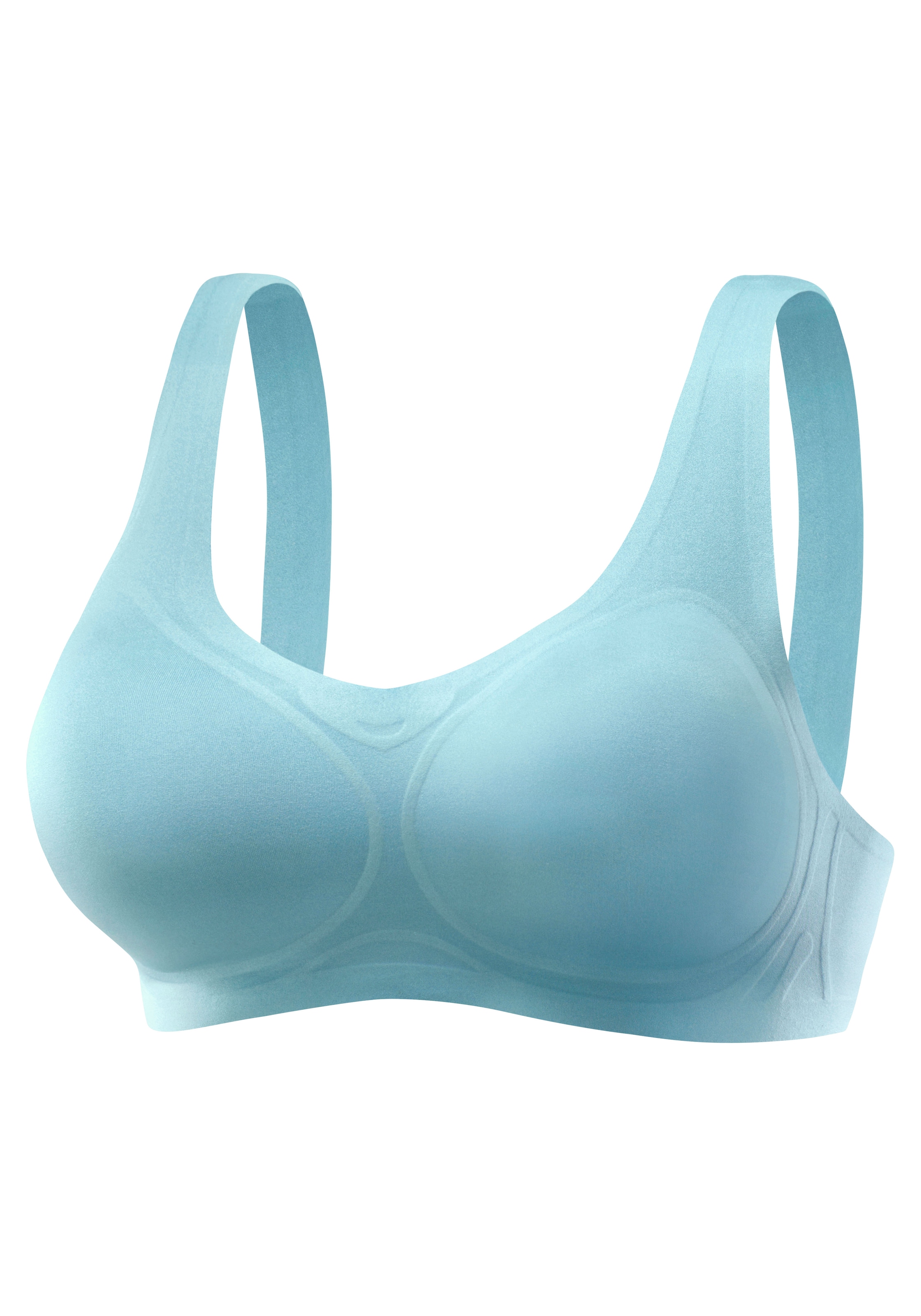 Nuance Bralette-BH, Basic Dessous, seamless, ohne Bügel mit herausnehmbaren Kissen