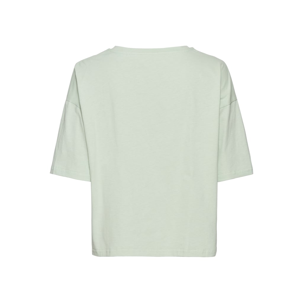French Connection T-Shirt, mit weiten Ärmeln und Logodruck