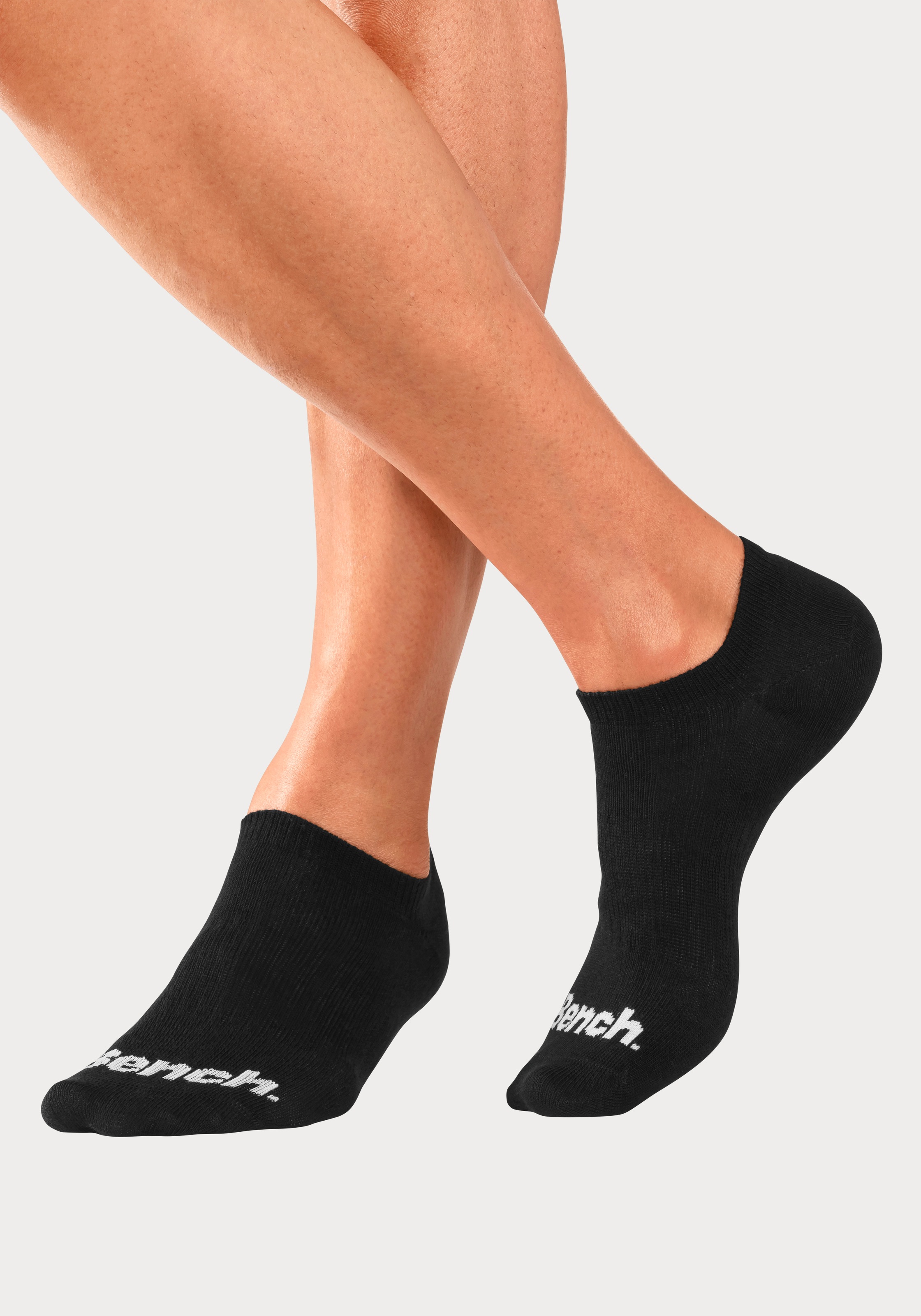 Bench. Sportsocken "Damen Herren Sneaker Socken, Niedrige Socken" Packung, 6 Stk. tlg. Sneakersocken verschwinden im Schuh
