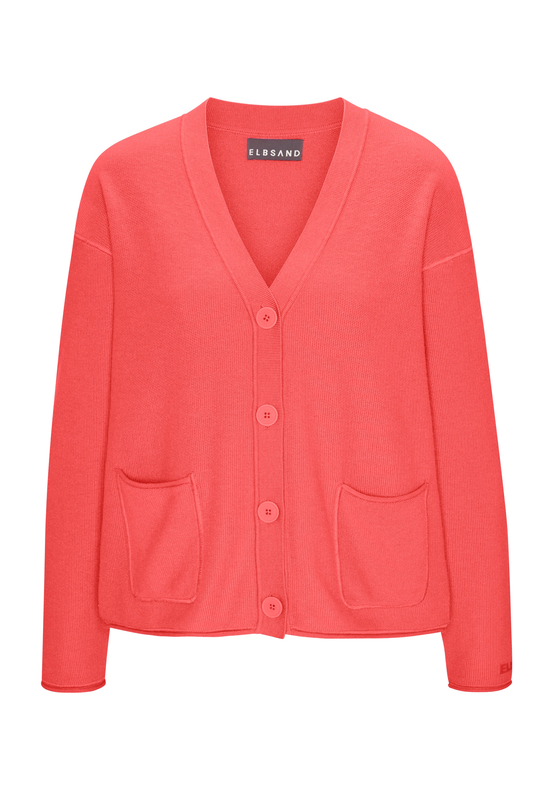 Elbsand Veste en tricot aus hochwertigem Feinstrick, Loungewear