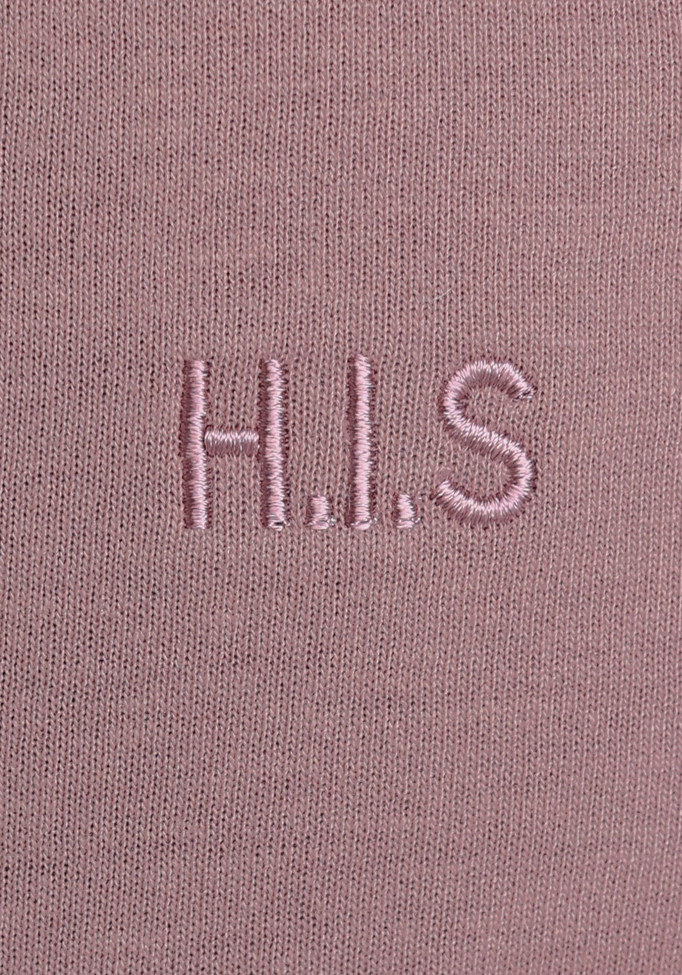 H.I.S Sweathose, Schlupfhose mit kleinem Aufschlag am Saum, Loungewear