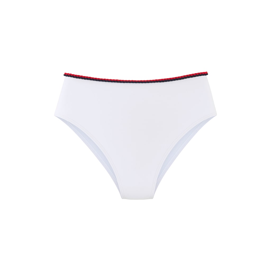 s.Oliver Bikini-Hose »Junis«, mit geflochtenen Details