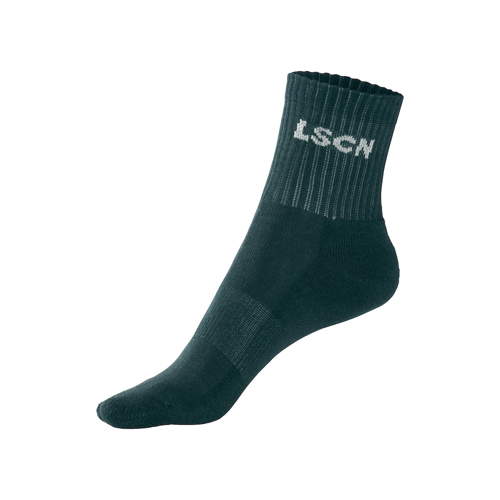 LSCN by LASCANA Tennissocken, (Packung, 2 Paar), mit Halbfussfrottee