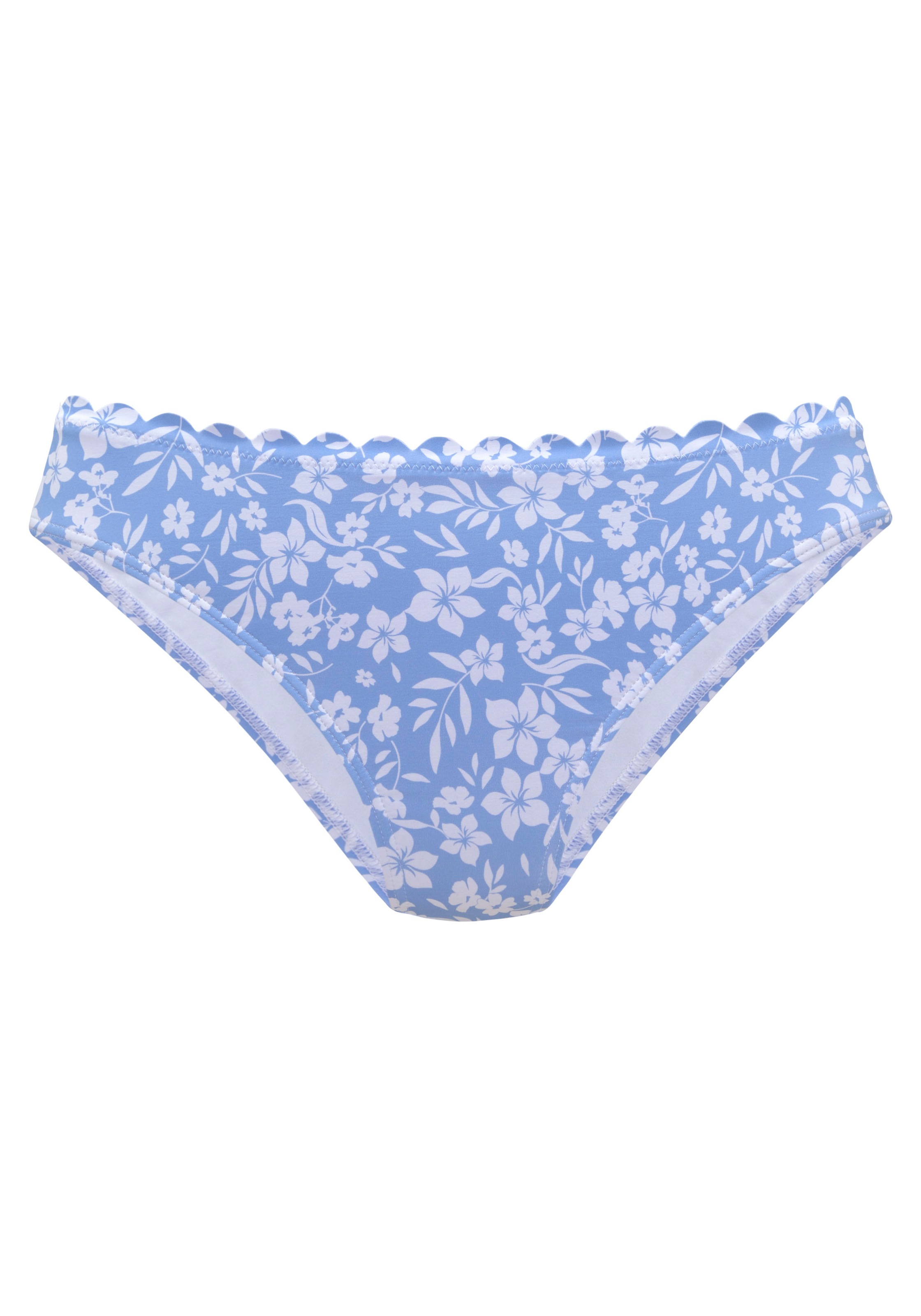 Vivance Bikini-Hose "Leni" mit gelaserter Wellenkante