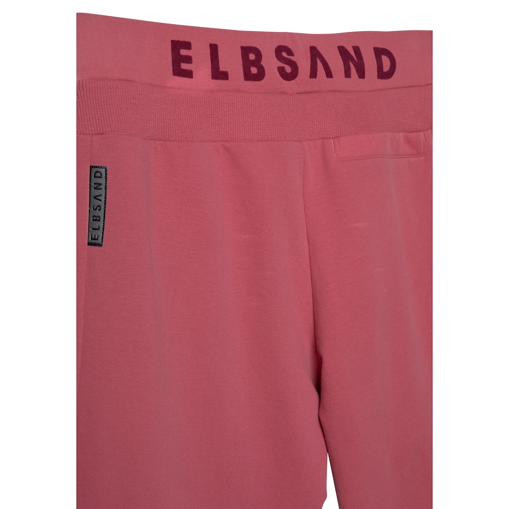 Elbsand Sweathose »Brinja«, mit Taschen und breiten Kordeln, Jogginghose, lässige Passform