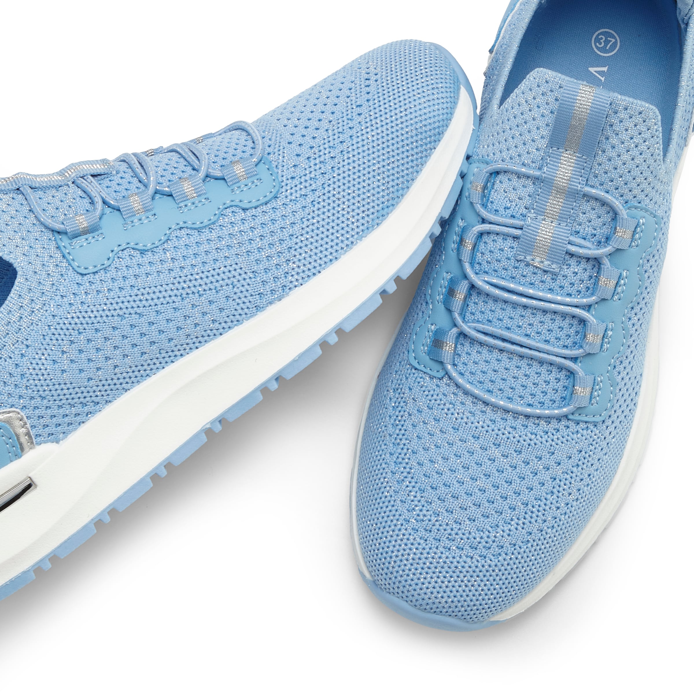 Vivance Sneakers »Freizeitschuh, Halbschuh,«  aus Textil zum Reinschlüpfen mit elastischen Schnürbändern VEGAN