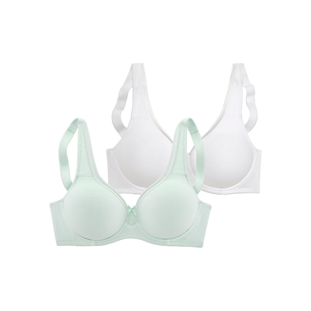 petite fleur Minimizer-BH, aus Baumwolle mit nahtlosen Cups, Basic Dessous