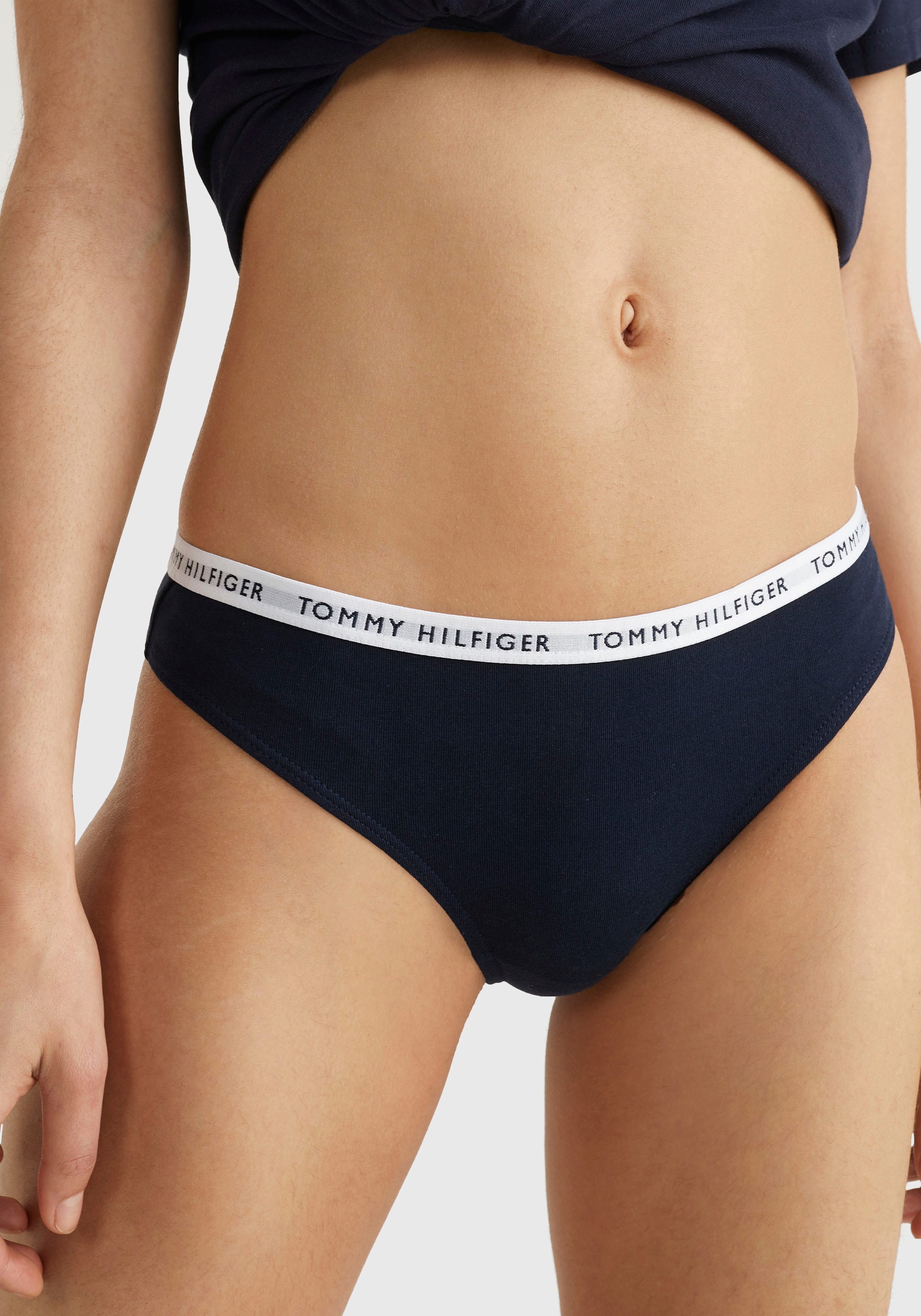 Tommy Hilfiger Underwear String 3 Stk. mit schmalem Logobündchen