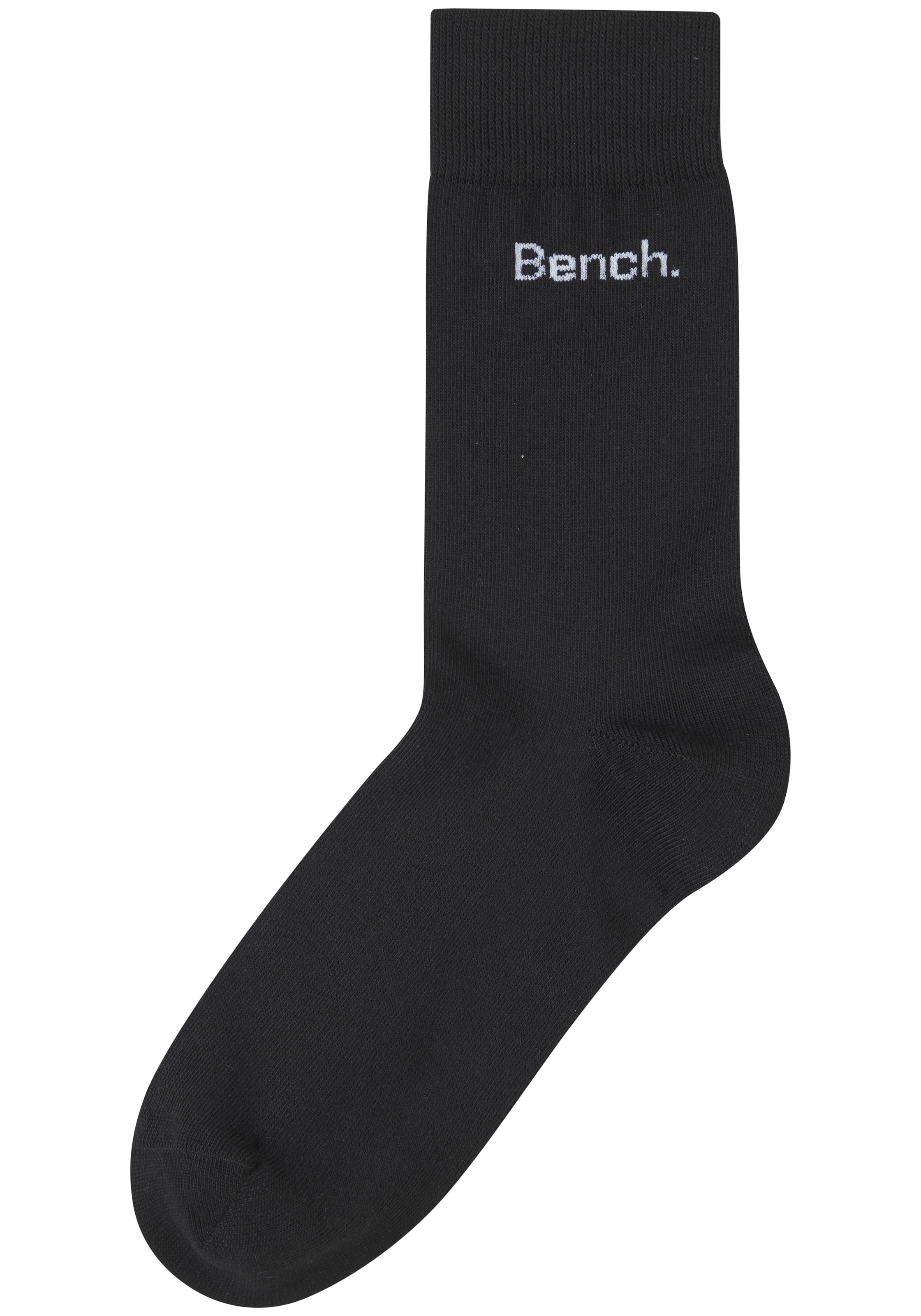 Bench. Chaussettes basiques »Herrensocken für Beruf und Freizeit« Paquet, 6 Couple tlg. avec petit logo de marque coloré