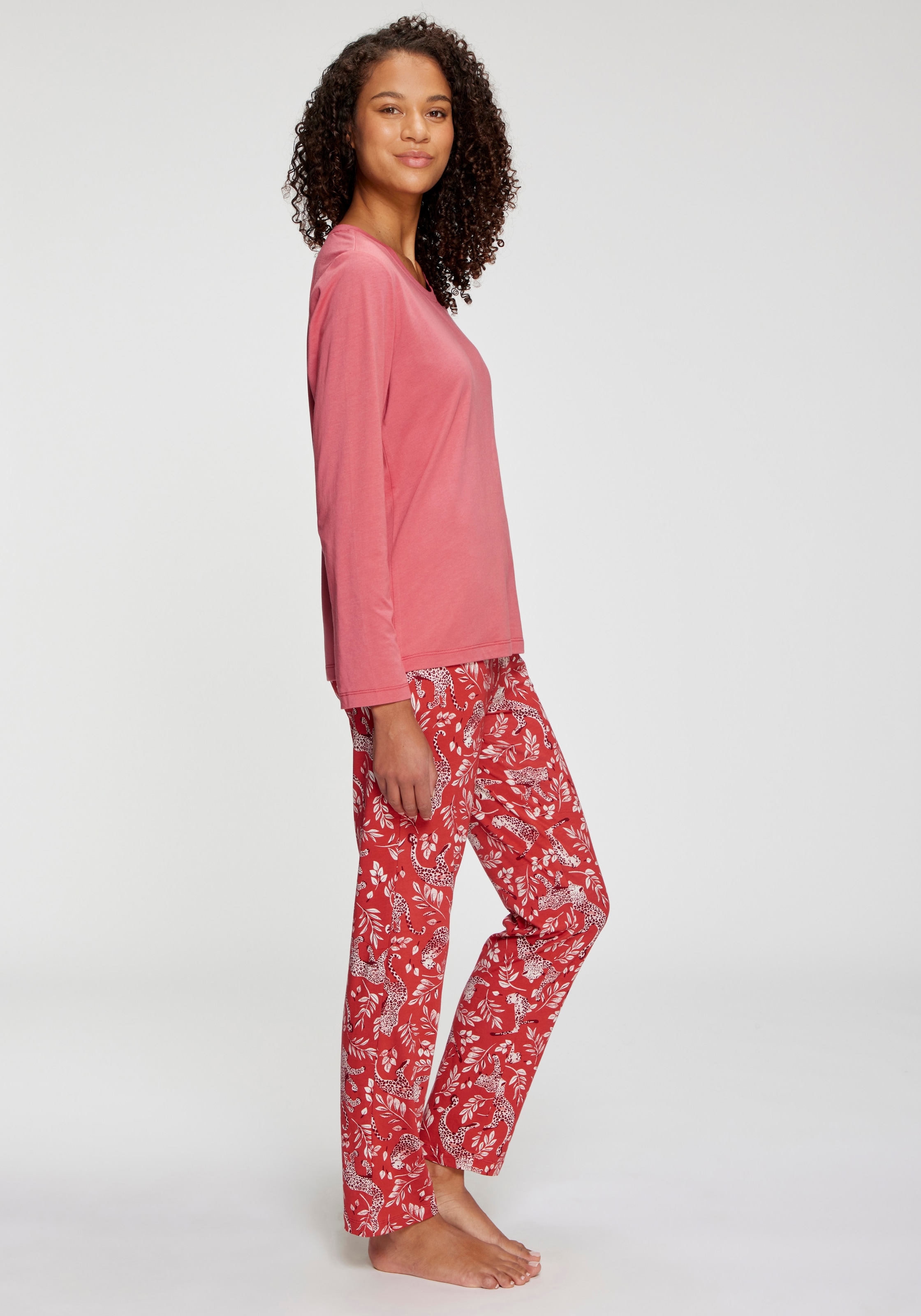 Vivance Dreams by Lascana Pyjamahose  mit Eingrifftaschen