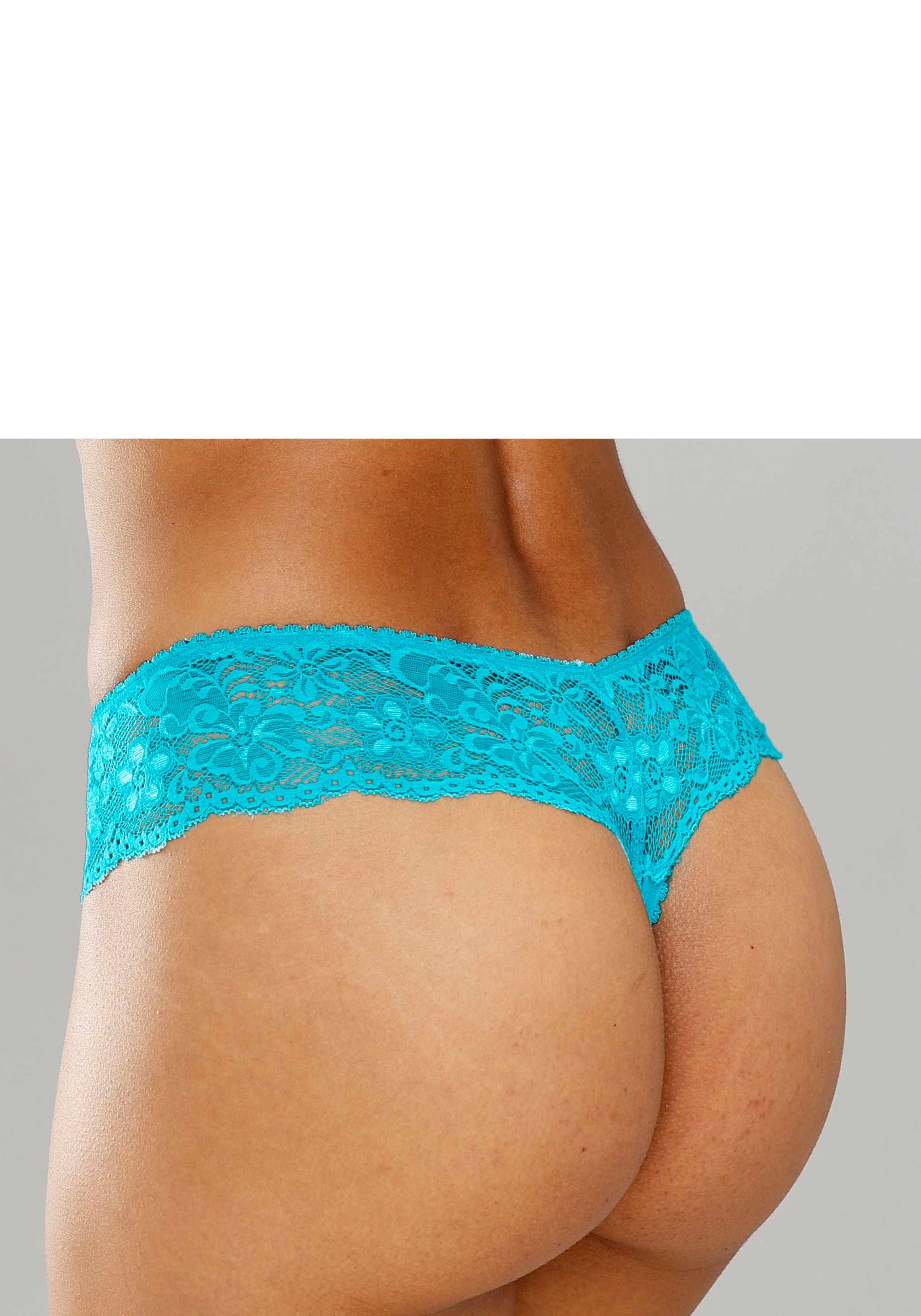 Nuance String, (2 St.), Dessous mit breitem Spitzenband