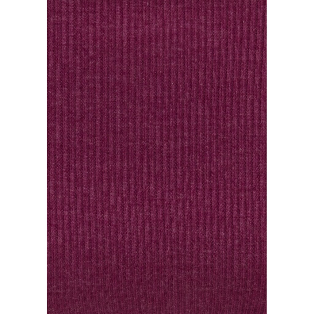 s.Oliver Panty, (Packung, 2 St.), aus weicher Ripp-Qualität