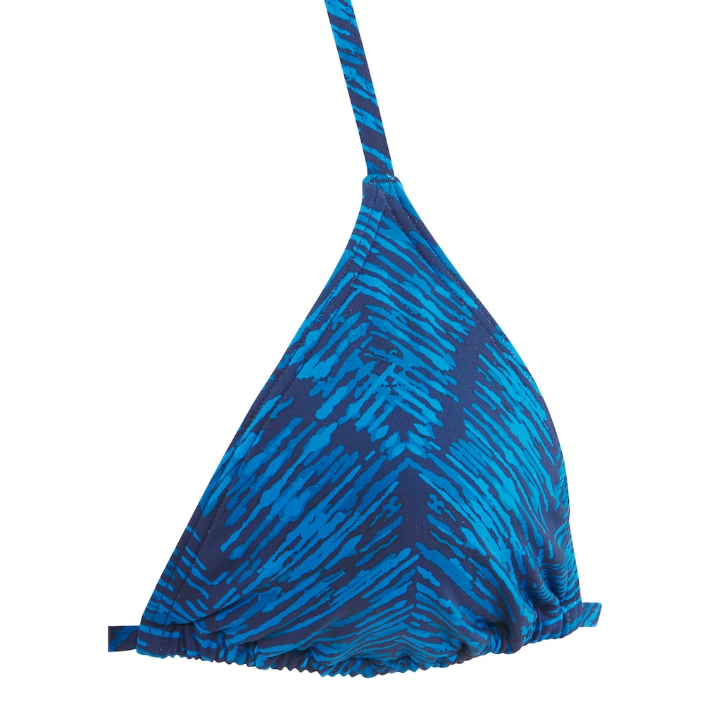 JETTE Triangel-Bikini-Top »Floretta«, in Ton in Ton-Harmonie