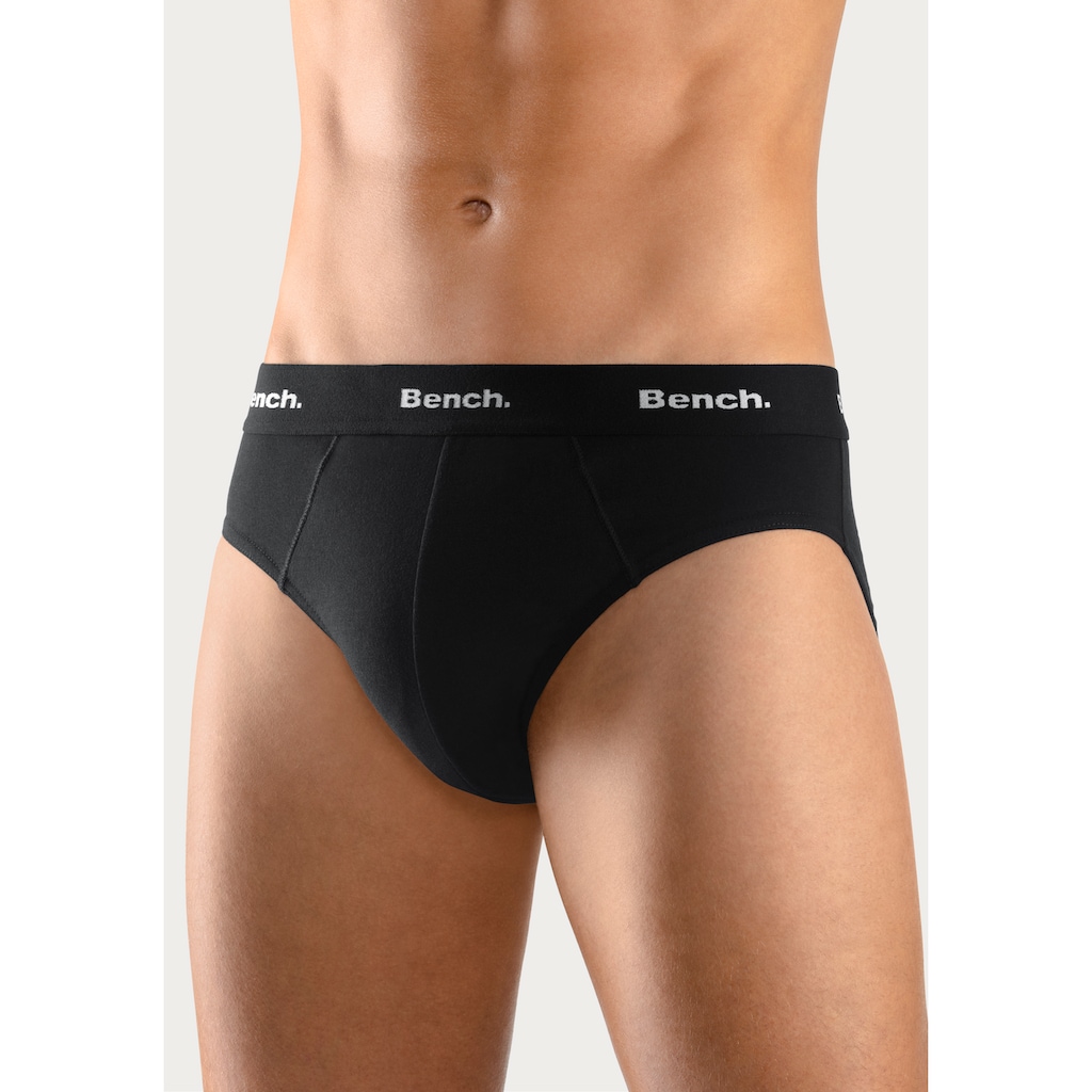 Bench. Slip, (Packung, 4 St.), mit kontrastfarbigem Webbündchen