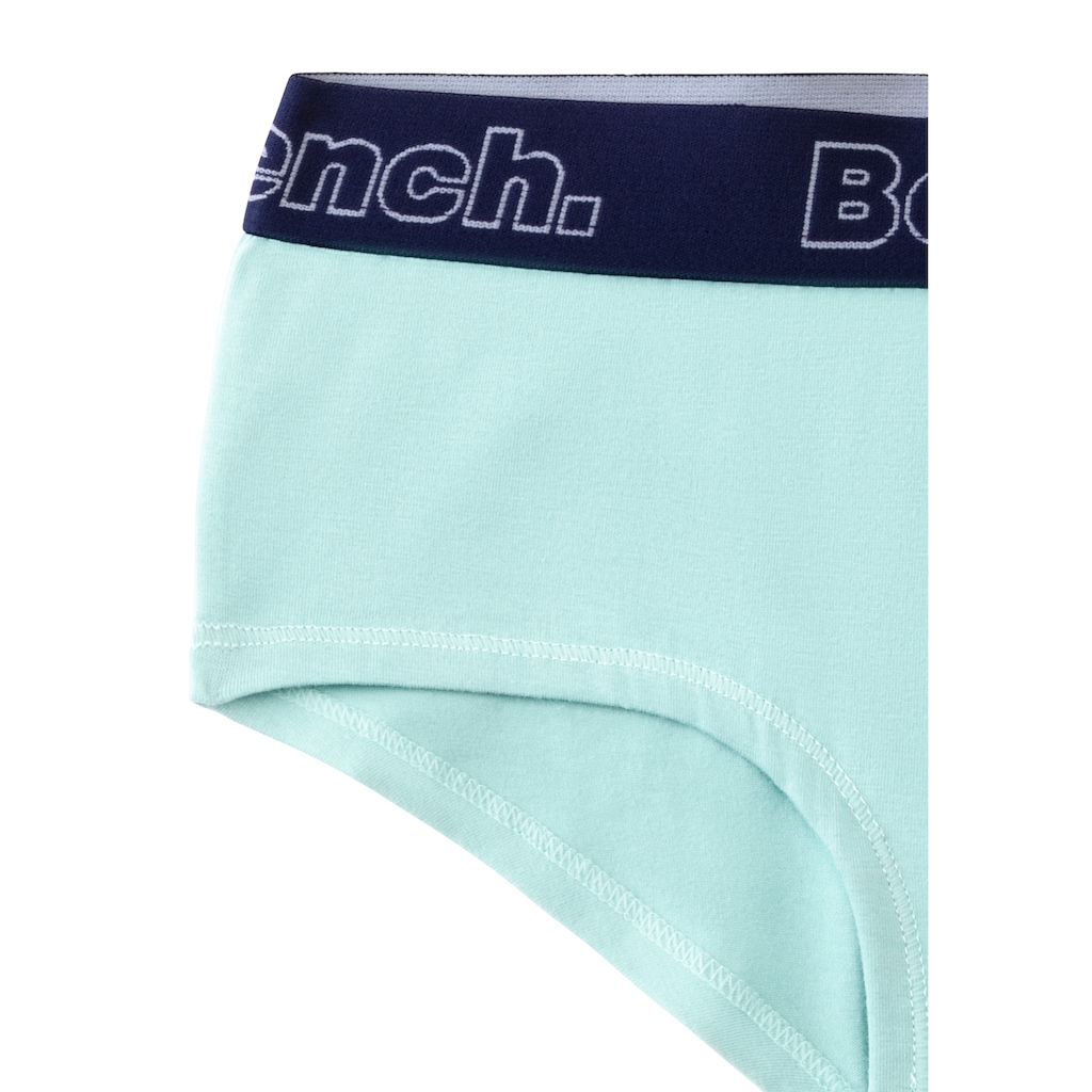 Bench. Panty, (Packung, 3 St.), mit kontrastfarbigem Webbund
