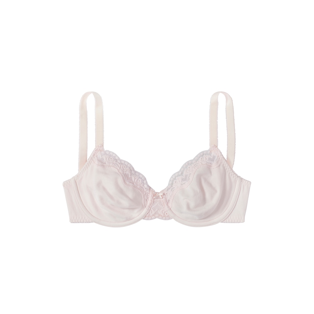 petite fleur Bügel-BH, mit zarter Jacquardspitze