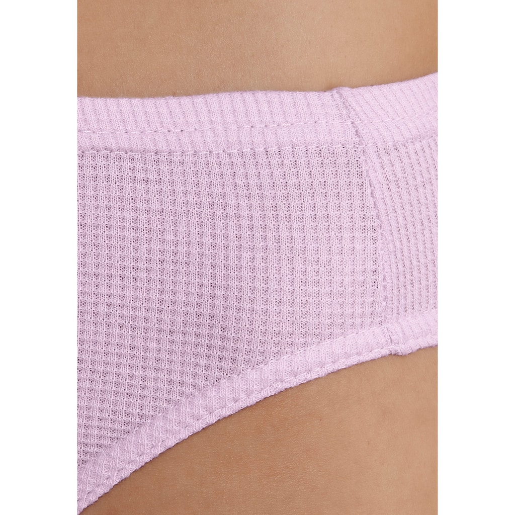 petite fleur Bikinislip, (5er-Pack), aus weicher Pikee-Qualität