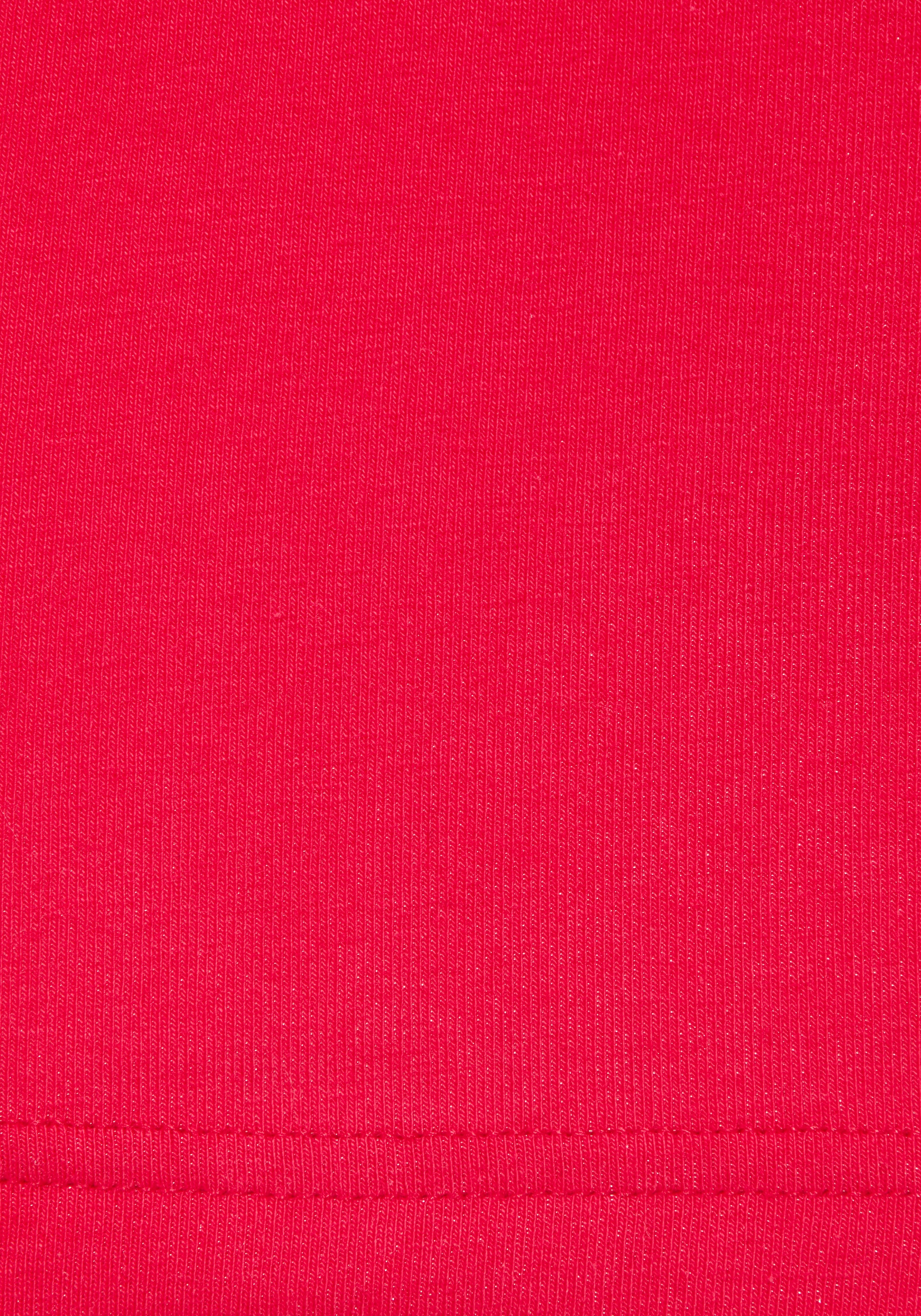 LASCANA Unterhemd 2er-Pack,  aus elastischer Baumwolle mit zarter Spitze, Spaghettiträger-Top