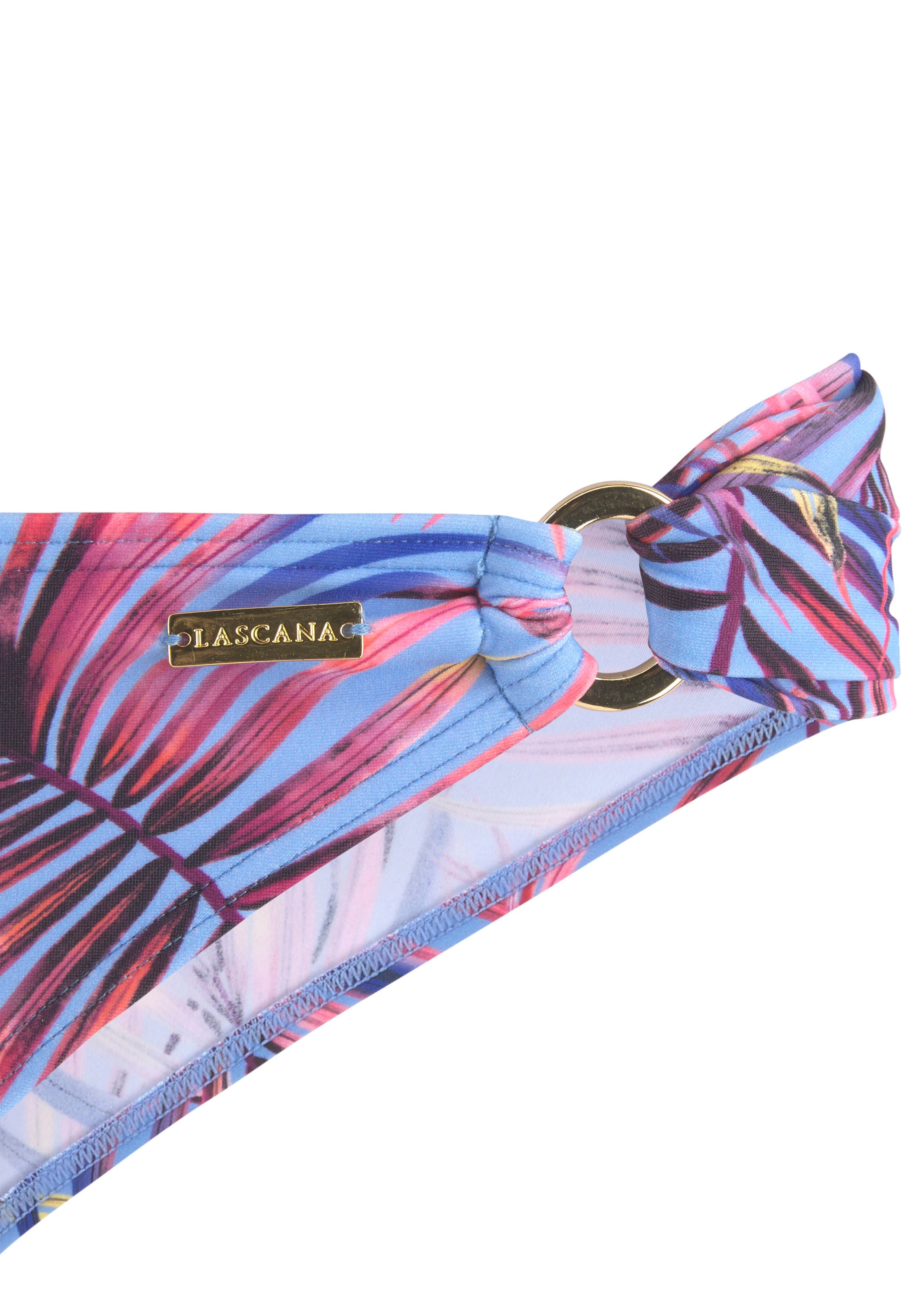 LASCANA Bikini-Hose »Breese« mit goldfarbenen Zierringen
