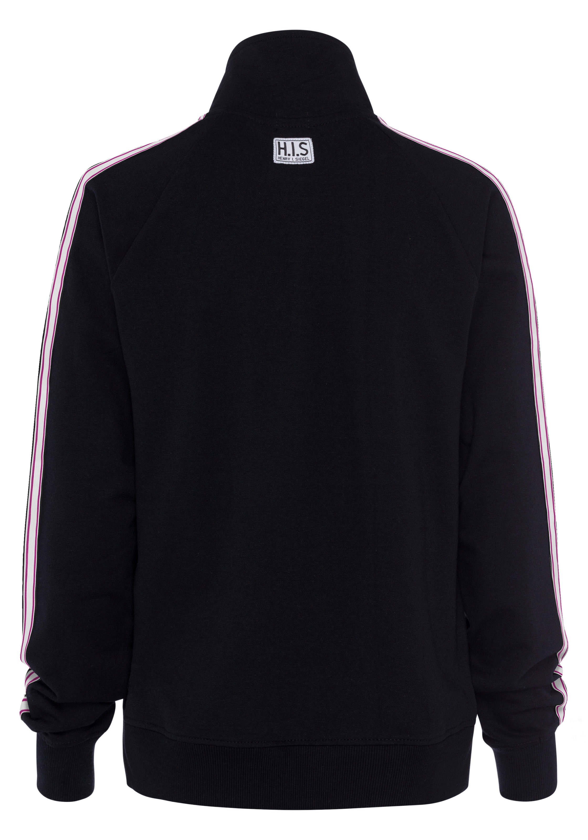 H.I.S Sweatjacke mit seitlichem Tape, Loungeanzug