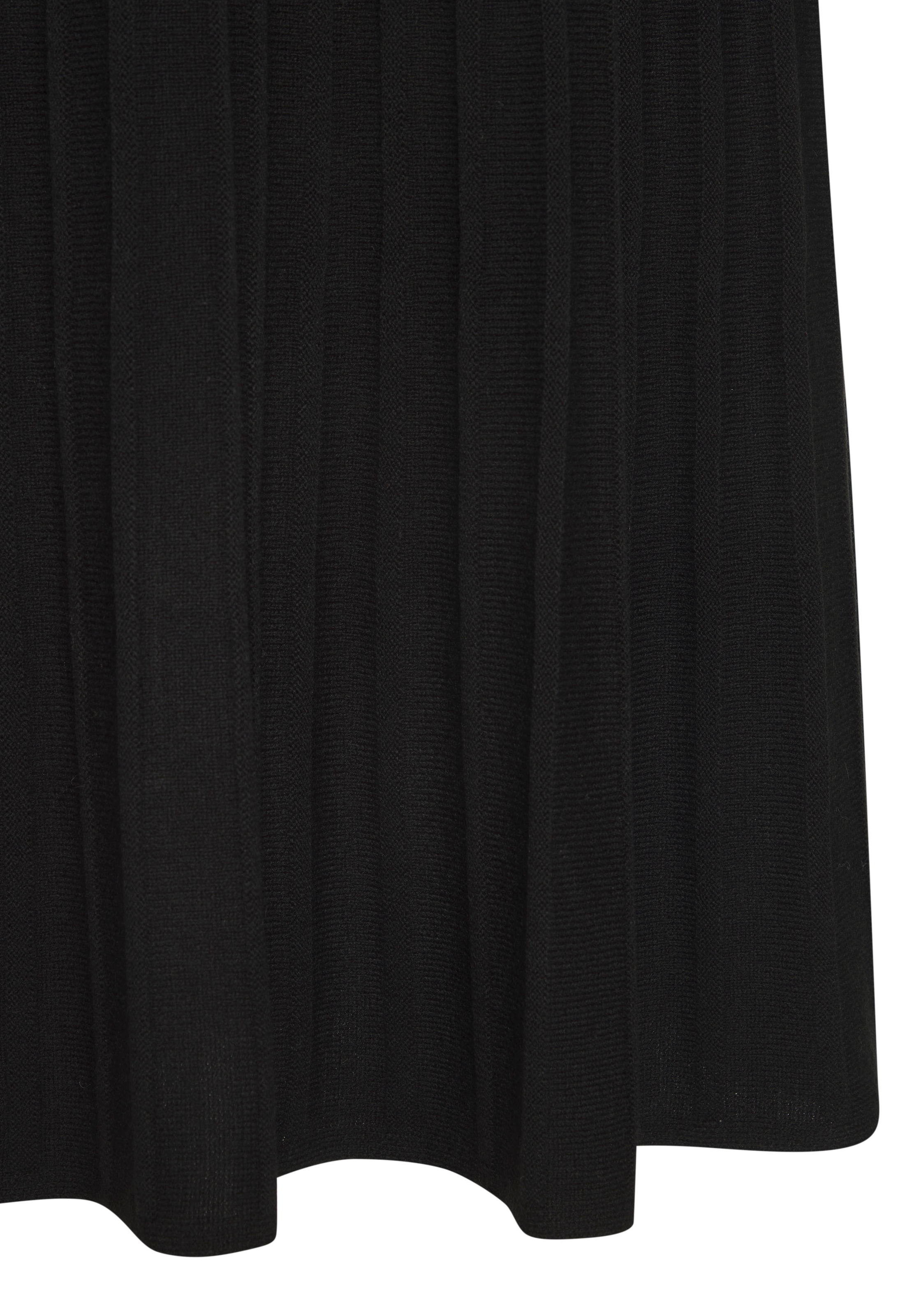 LASCANA Jupe en tricot mit Plisseefalten, Winterrock, Maxirock