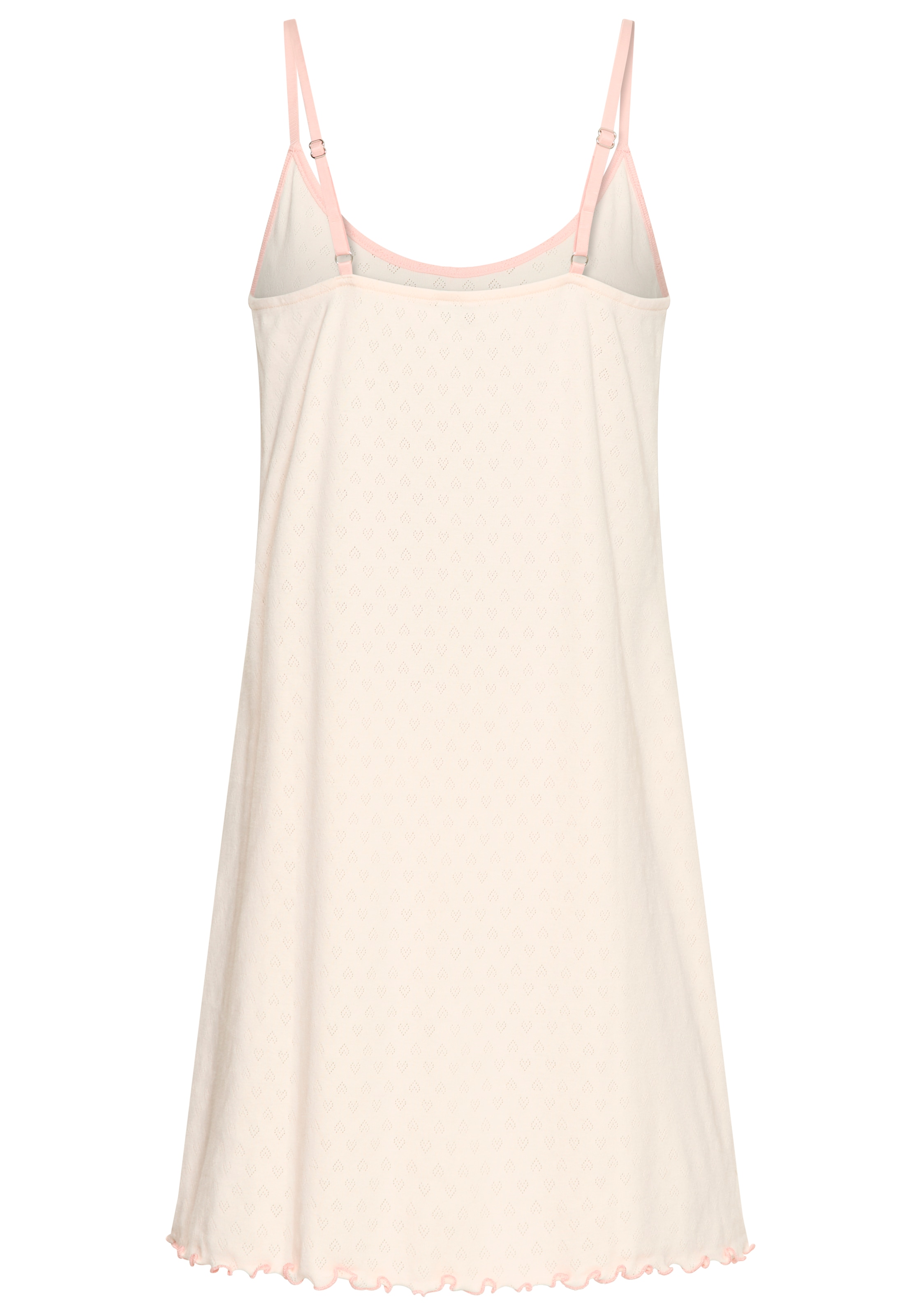 Vivance Dreams Negligé 1 tlg. mit romatischem Ajourstrickmuster