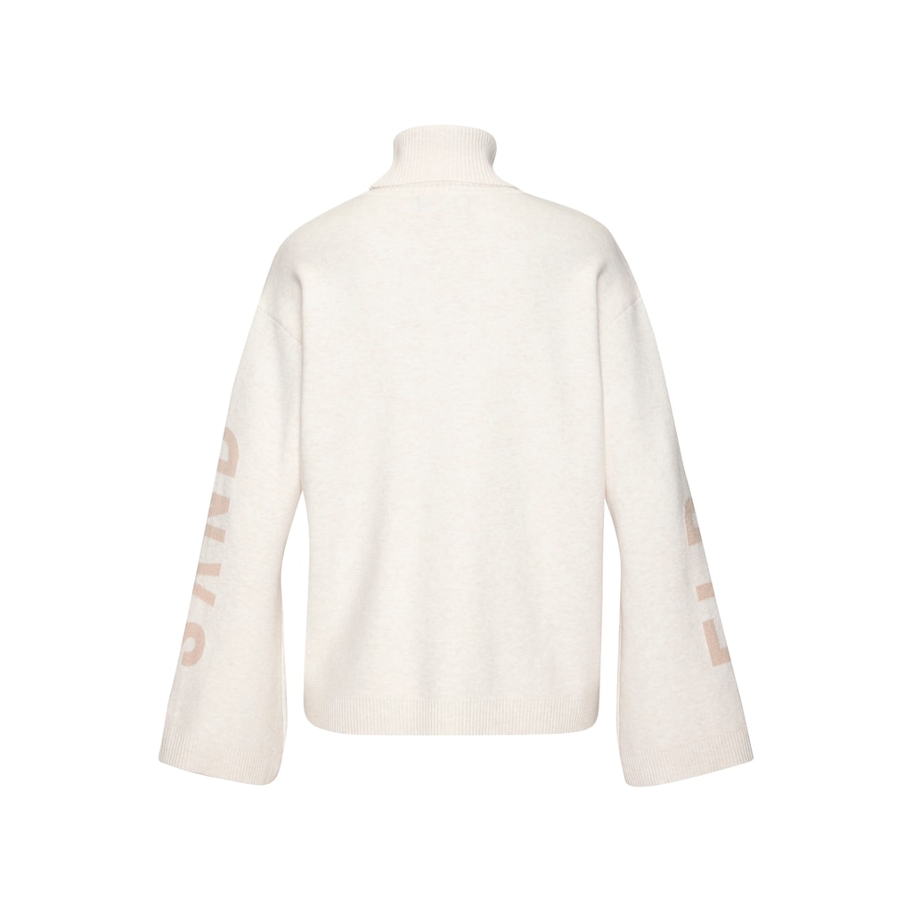 Elbsand Sweater, Rollkragenpullover aus weichem Strick, Loungewear