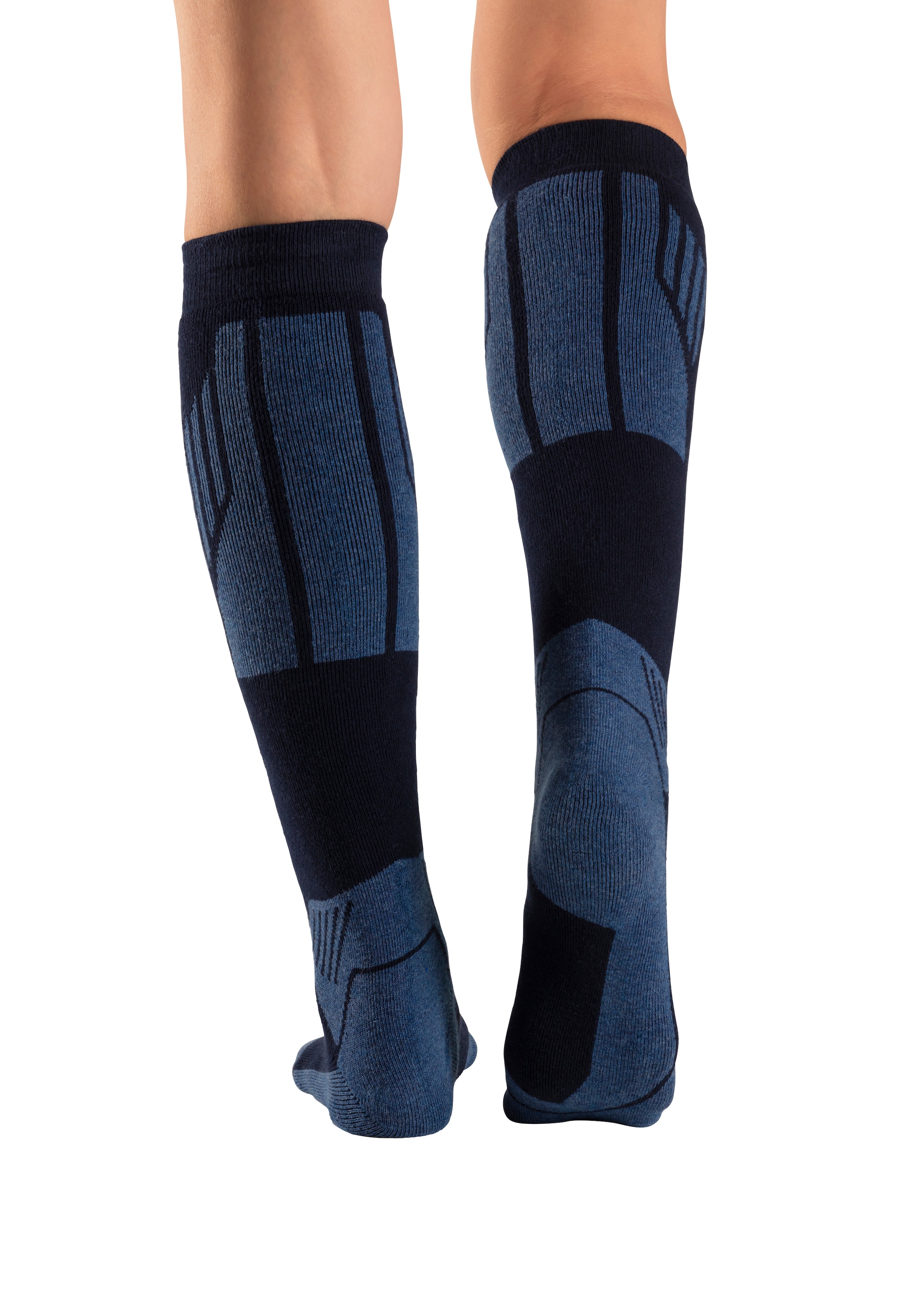 H.I.S Bas de ski »Damen und Herrensocken Vollfrottee« Paquet, 2 cuis tlg. avec éponge intégrale confortable