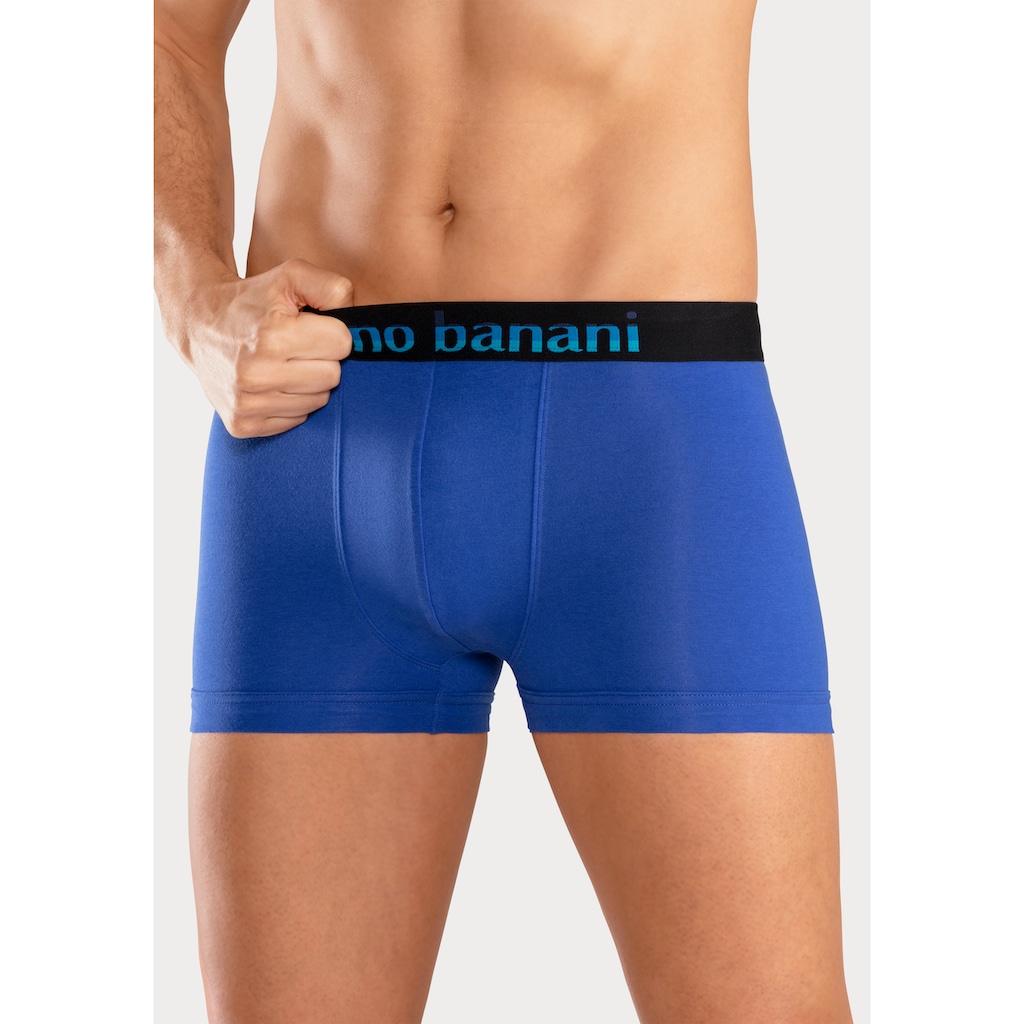 Bruno Banani Boxer »Boxershorts für Herren«, (Packung, 5 St.), mit Streifen Logo Webbund