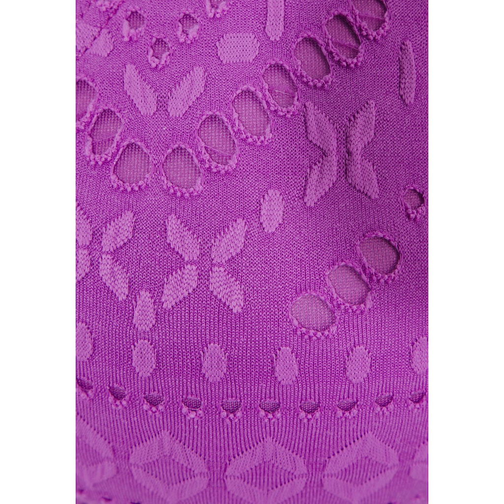 LASCANA Triangel-Bikini-Top »Omara«, mit Lochstickerei