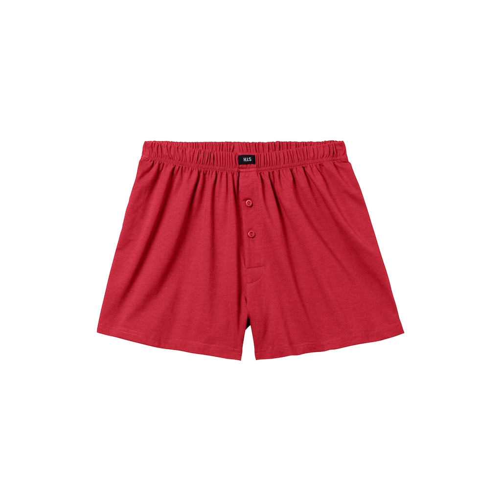 H.I.S Weiter Boxer »Herren Boxer«, (Packung, 5 St.), weite Passform, Komfortbund, aus Baumwoll-Stretch