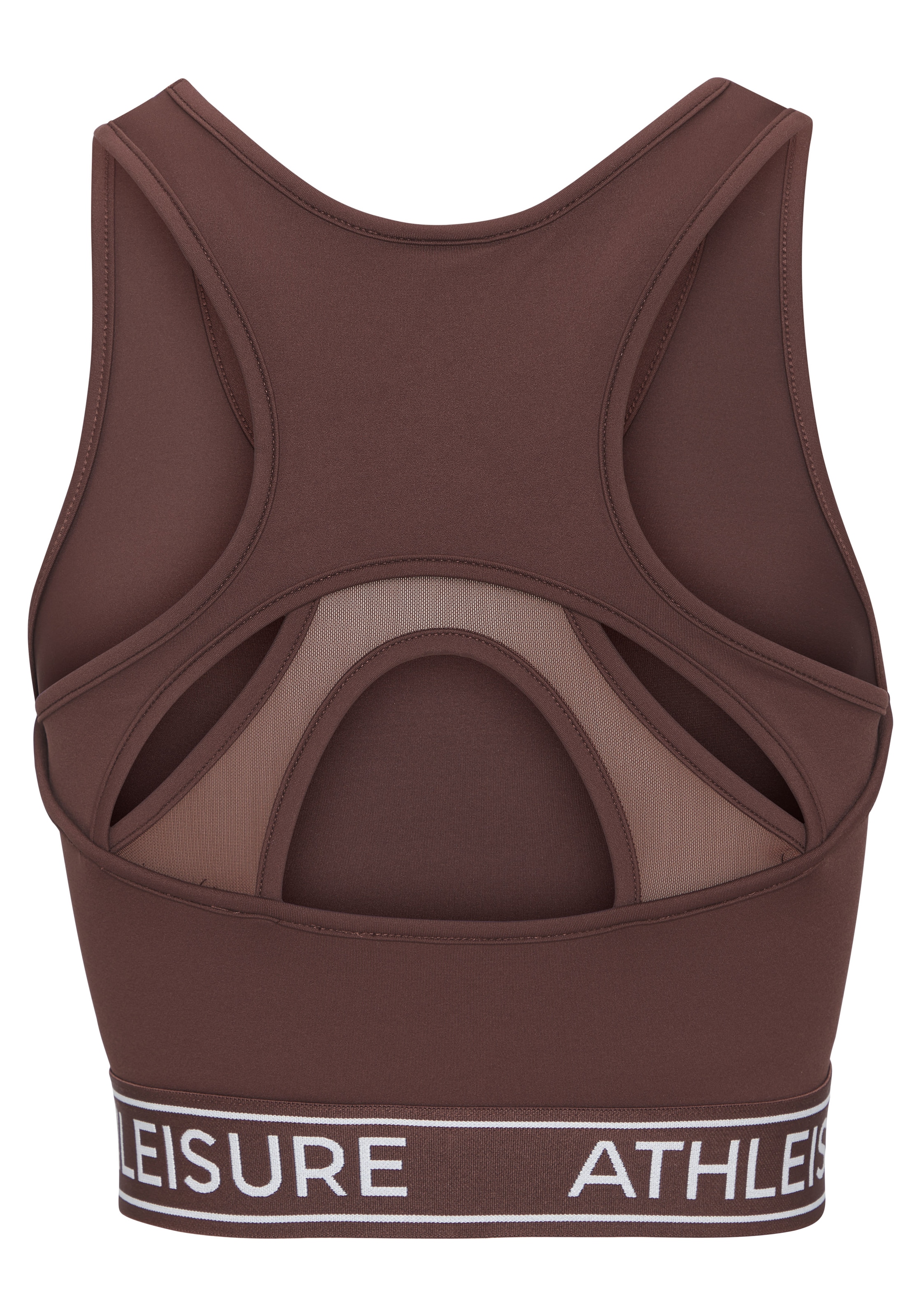 LASCANA ACTIVE Crop-Top mit modischem Rücken und Mesh-Einsatz, Tank Top, sportlich, bauchfrei