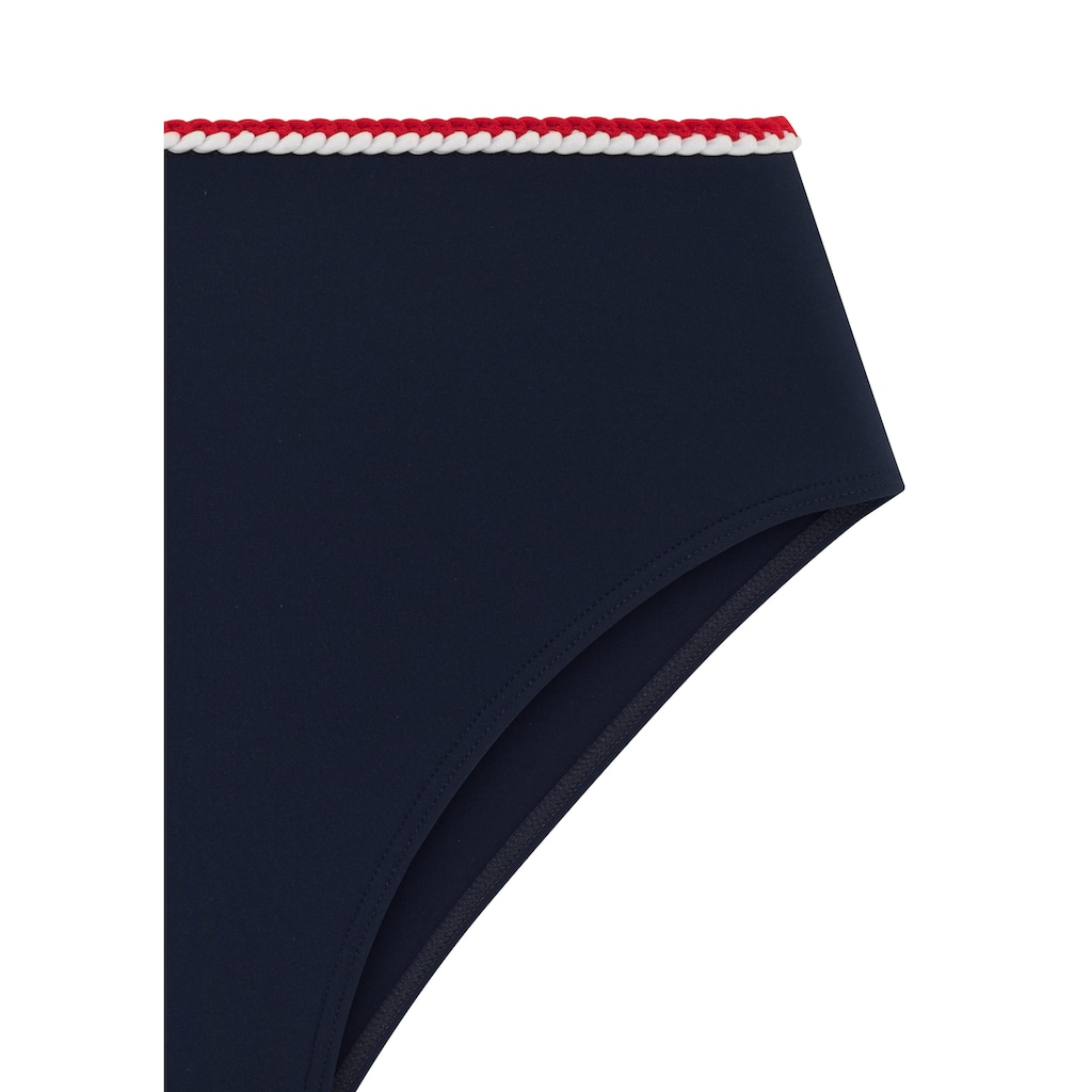 s.Oliver Bikini-Hose »Junis«, mit geflochtenen Details