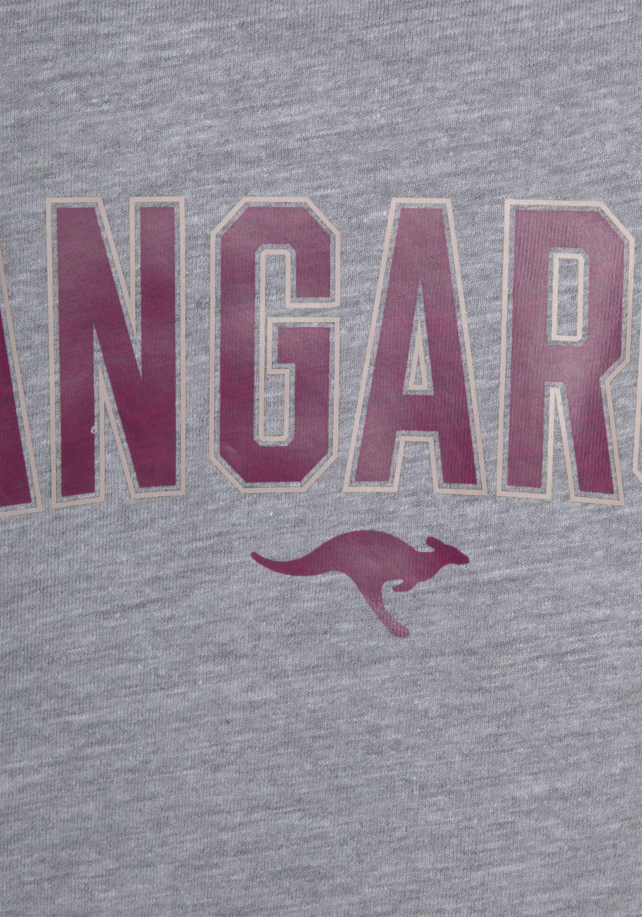 KangaROOS Pyjama 2 pièces mit kontrastfarbenen Raglanärmeln