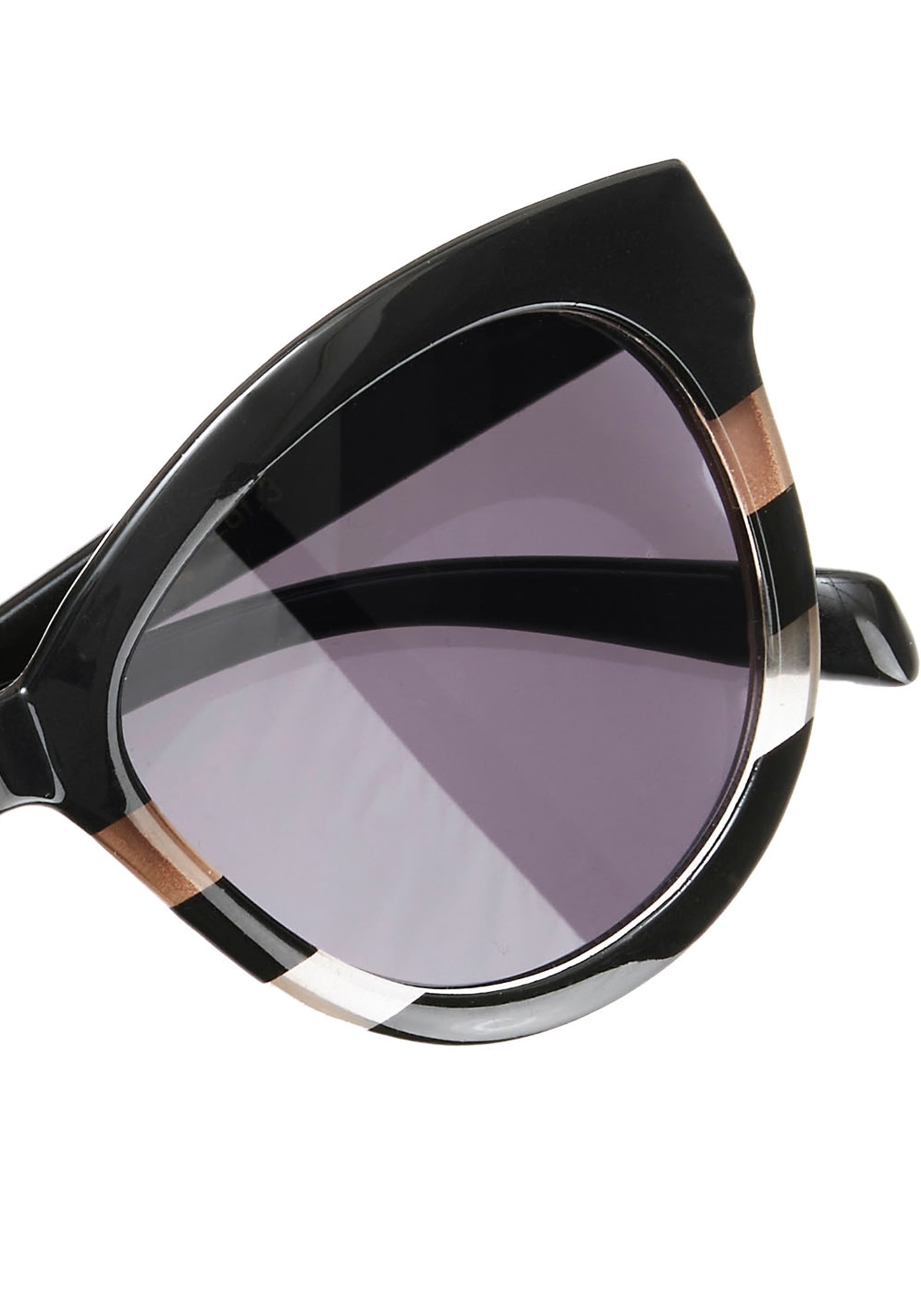 LASCANA Lunettes de soleil Dunkle Sonnenbrille mit UV-Schutz, Damenbrille, Sonnenschutz