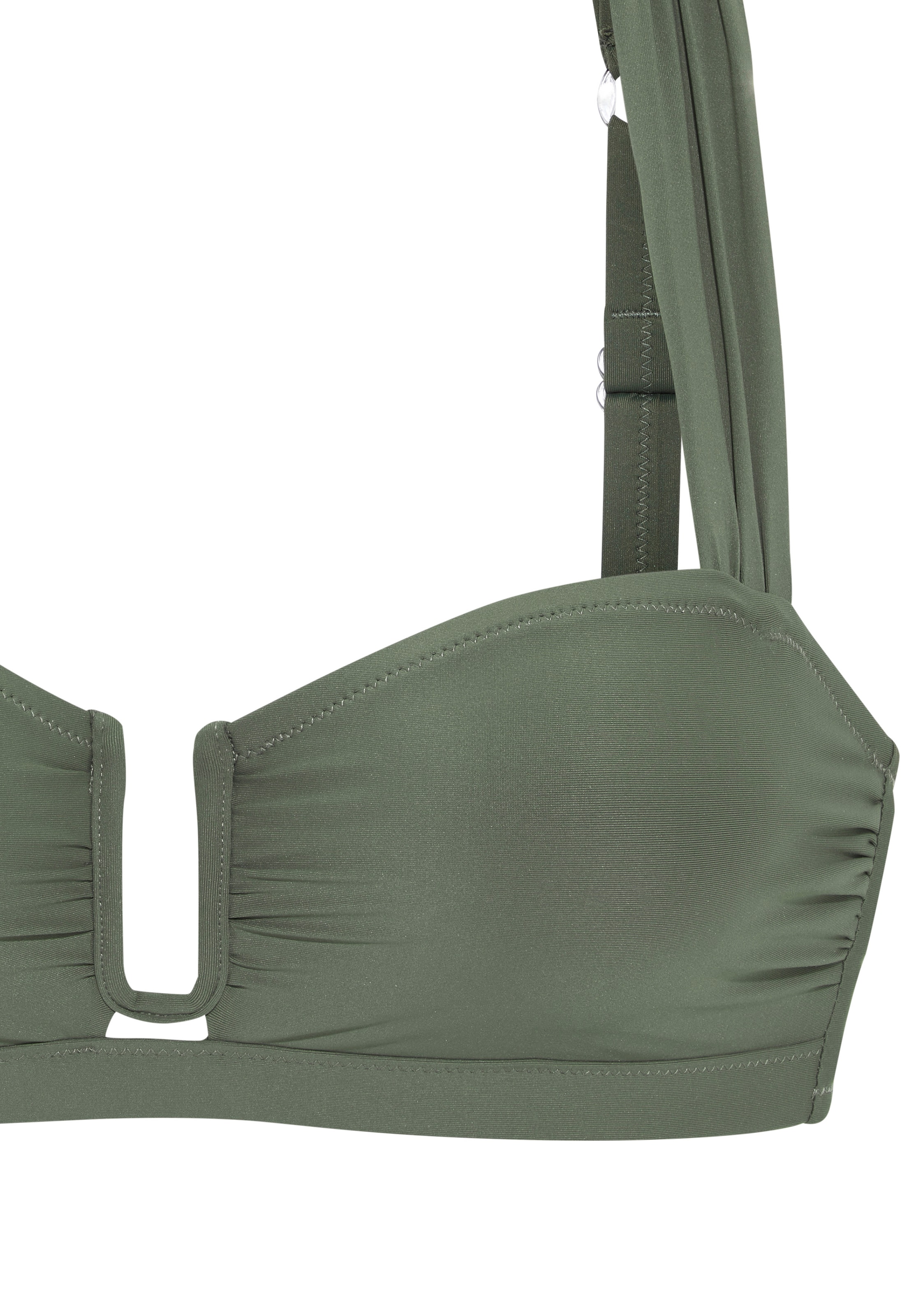 LASCANA Bandeau-Bikini mit modischer Zierschnalle
