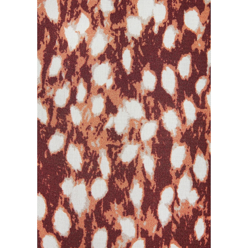 Vivance Palazzohose, mit Alloverprint, weites Bein, mit Bindeband