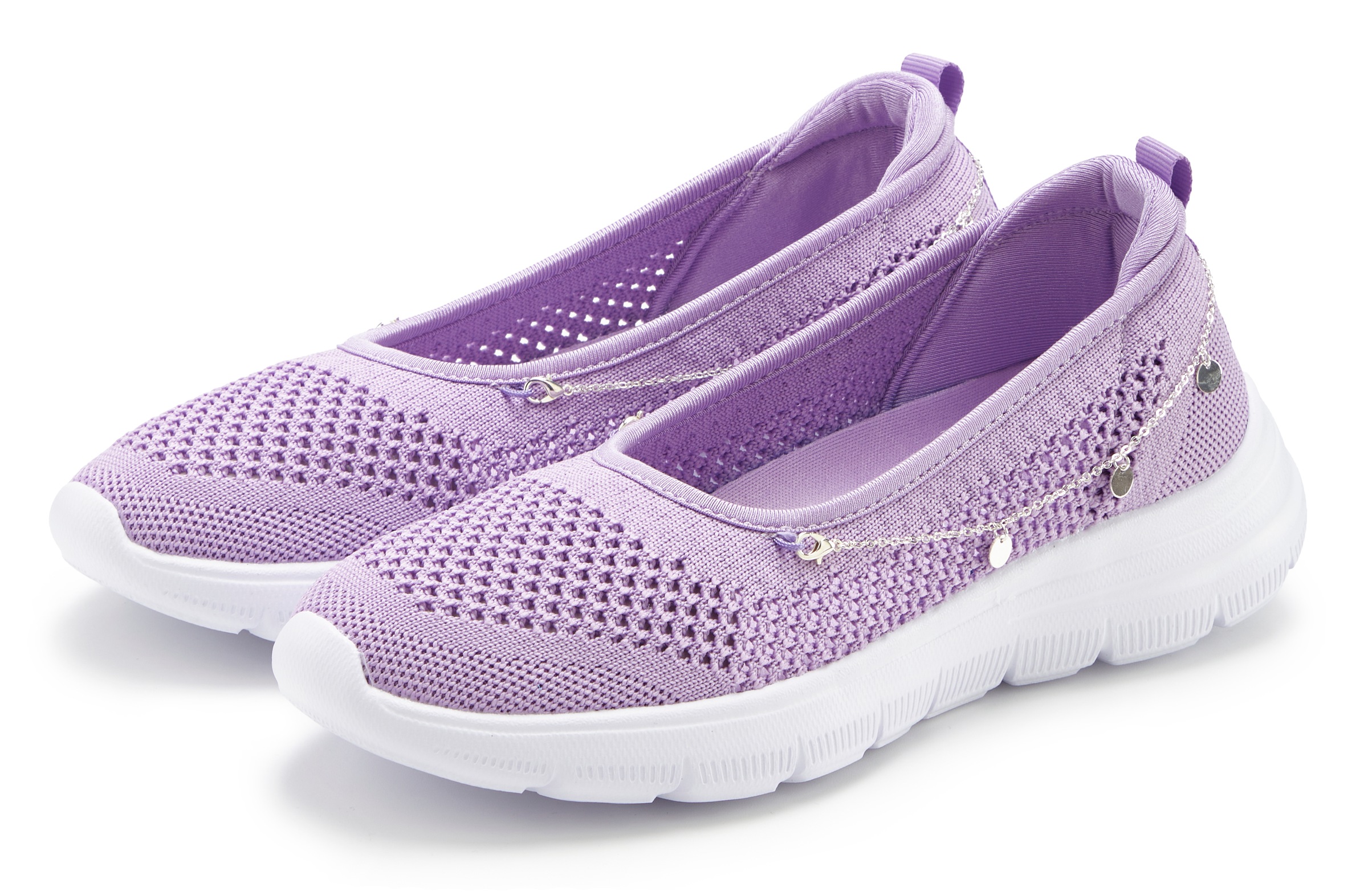 LASCANA Sneaker Slipper, Ballerina, Halbschuhe zum Reinschlüpfen VEGAN