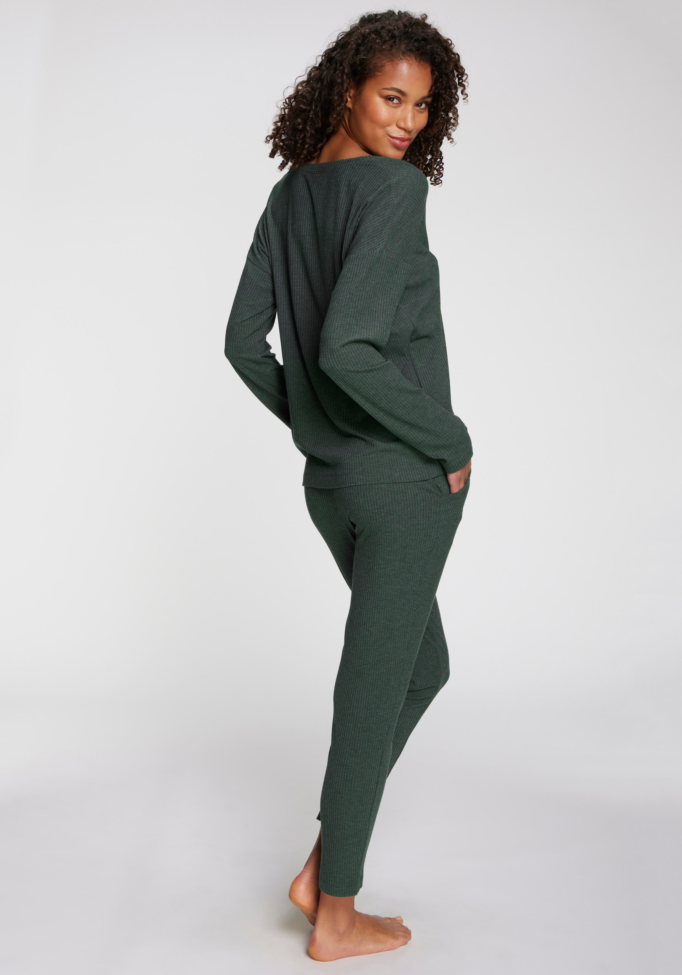 s.Oliver Longsleeve Aus weicher Rippqualität