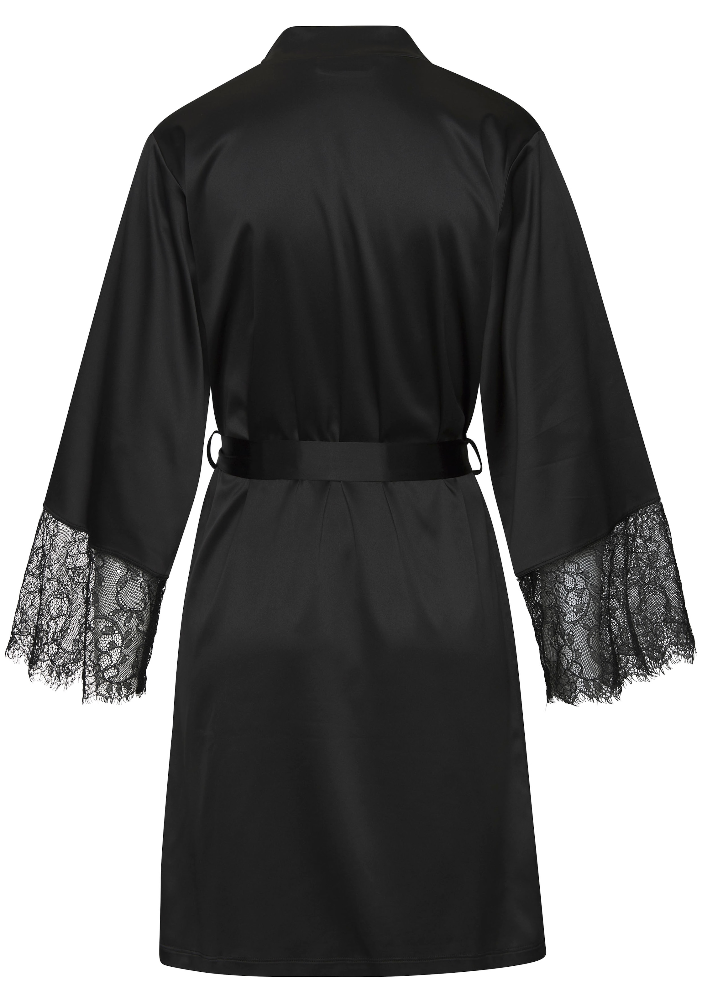 LASCANA Kimono, (1 St.), mit Spitze an den Ärmeln