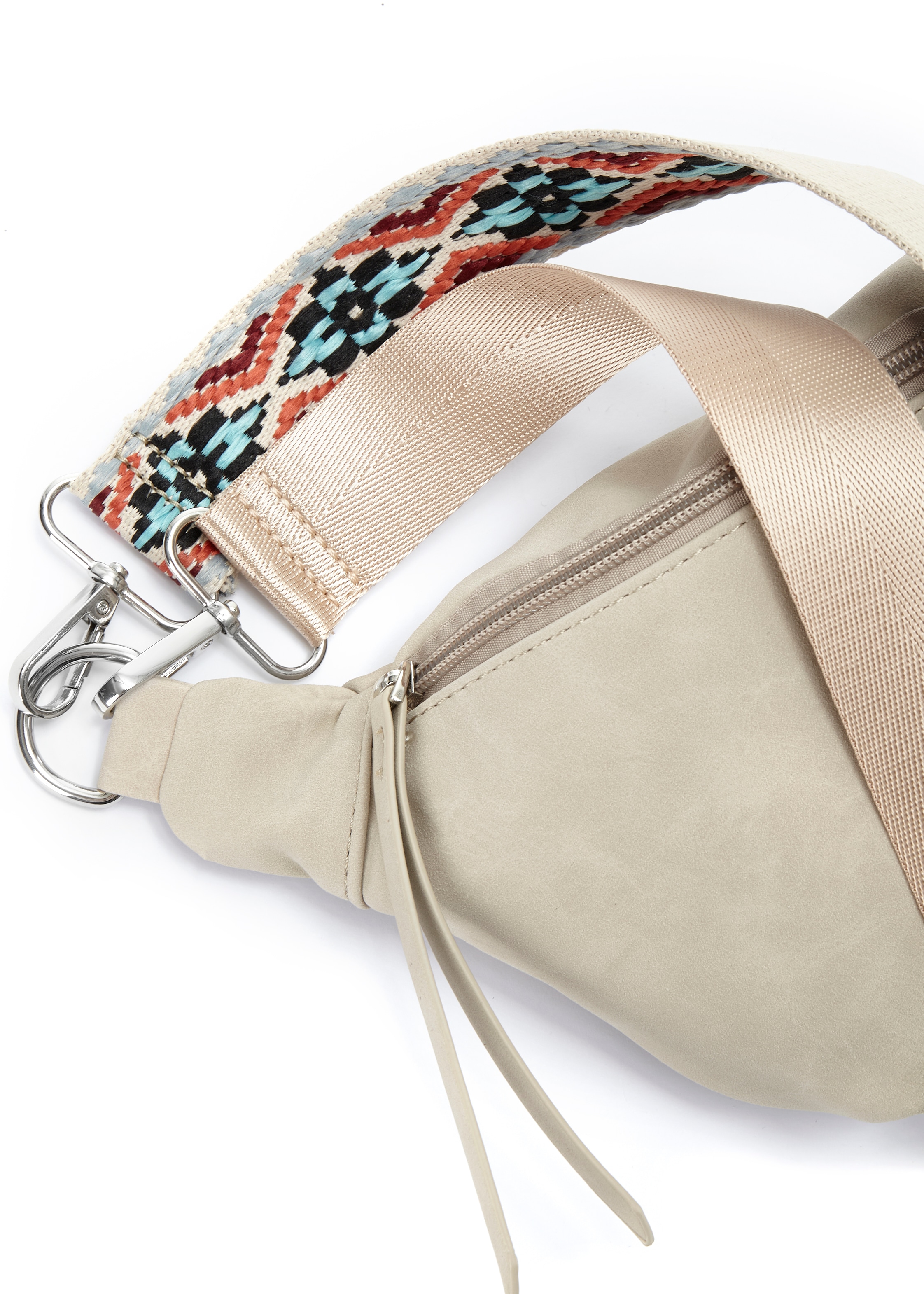 Vivance Bauchtasche »Umhängetasche, Hüfttasche«, Crossbody-Bag, Gürteltasche, austauschbarer Schulterriemen VEGAN