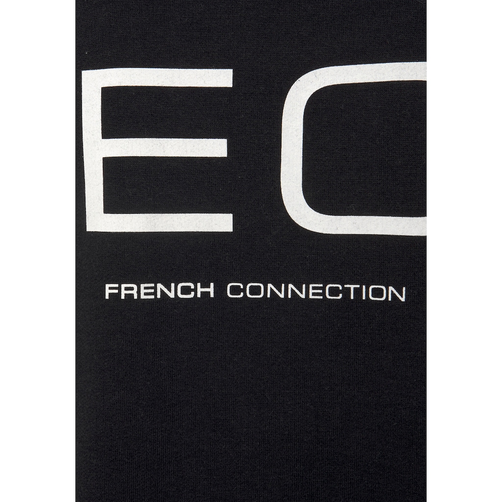 French Connection Sweatshirt, mit Schriftzug auf dem Rücken