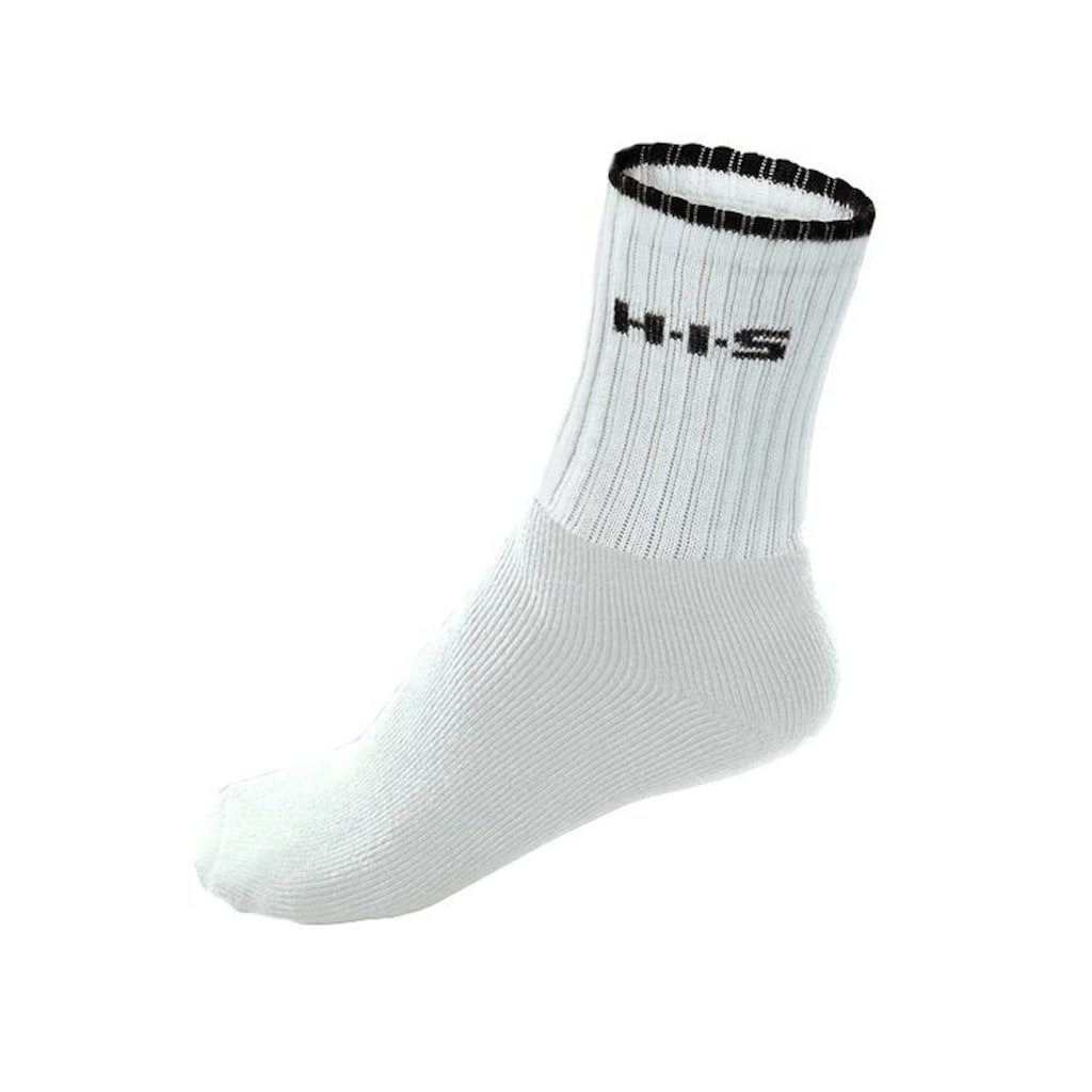 H.I.S Sportsocken, (Packung, 6 Paar), mit Frottee & verstärkten Belastungszonen