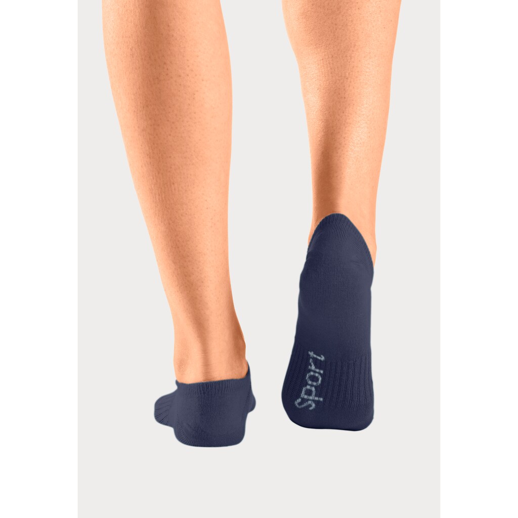 Bench. Sneakersocken, (Packung, 6 Paar), nicht sichtbar in Sneakern