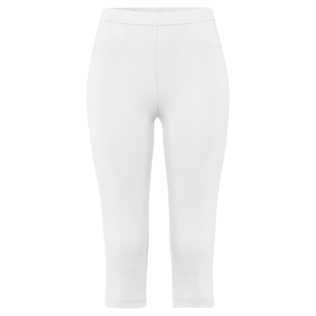 Vivance active Caprileggings, (2er-Pack), mit Gummibund, Loungewear