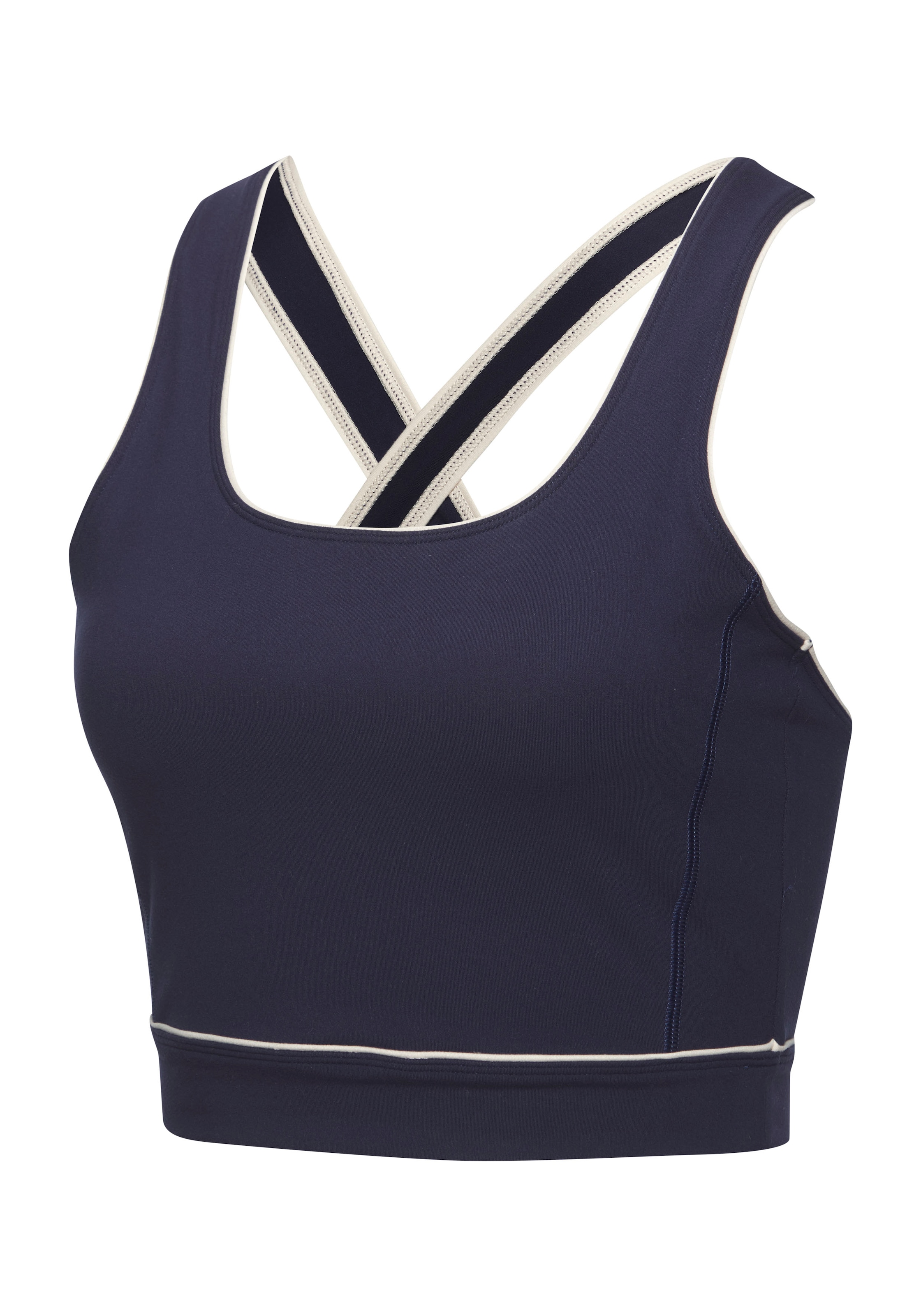 Copenhagen Studios Crop-Top mit überkreuzten Trägern im Rücken