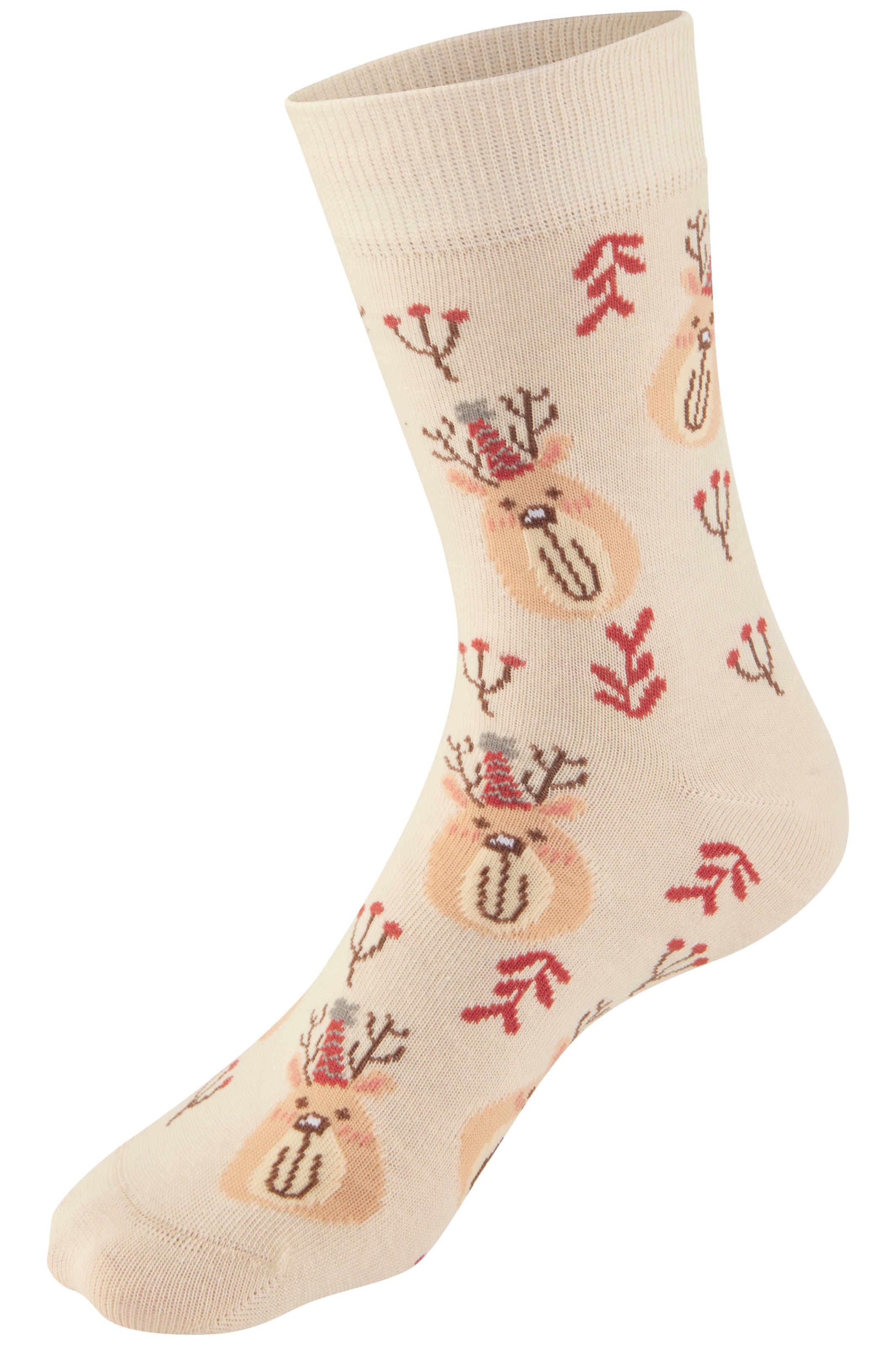 H.I.S Basicsocken Packung, 3 Paar tlg. mit lustigen Weihnachtsmotiven